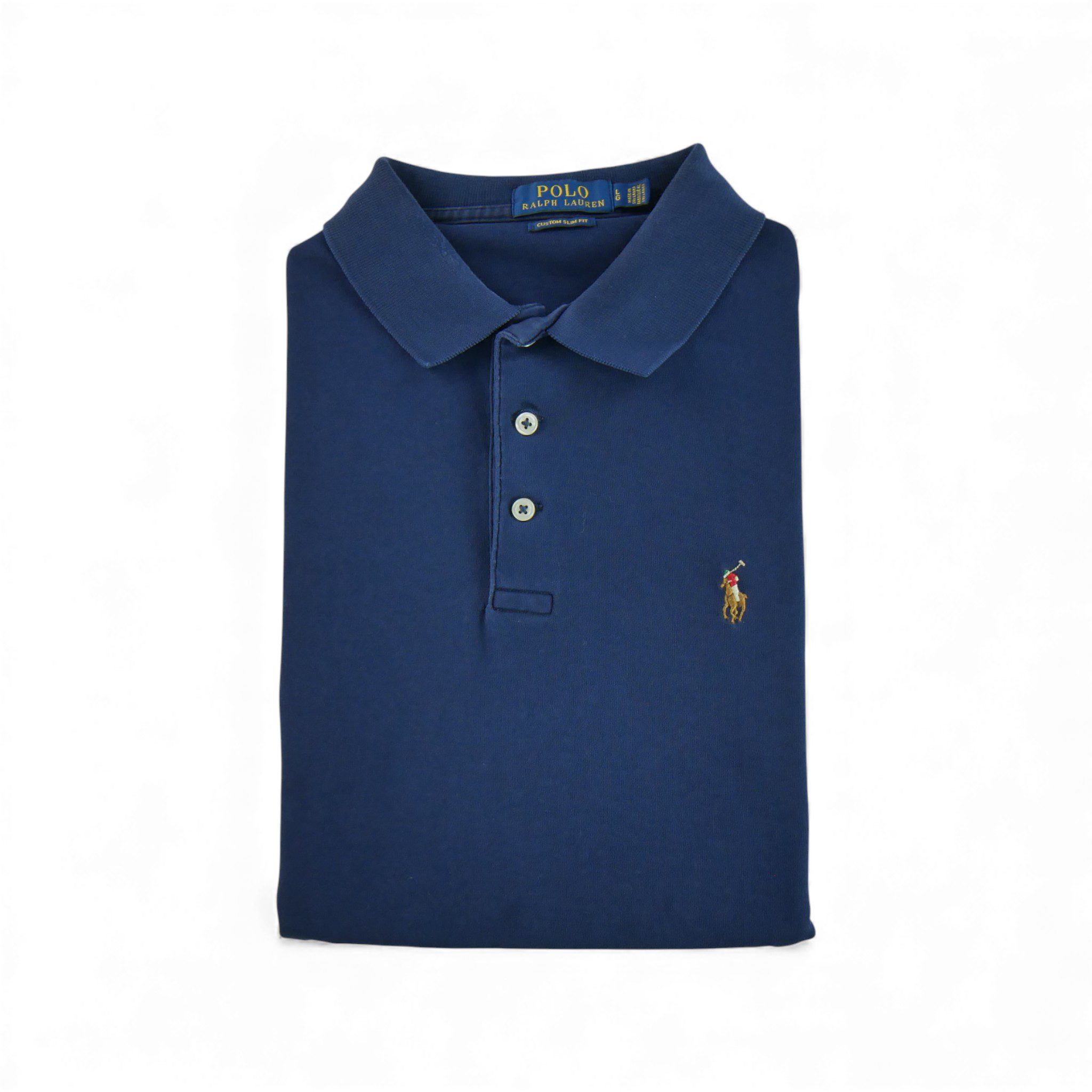 Polo manches courtes Homme  Marine - Bon état