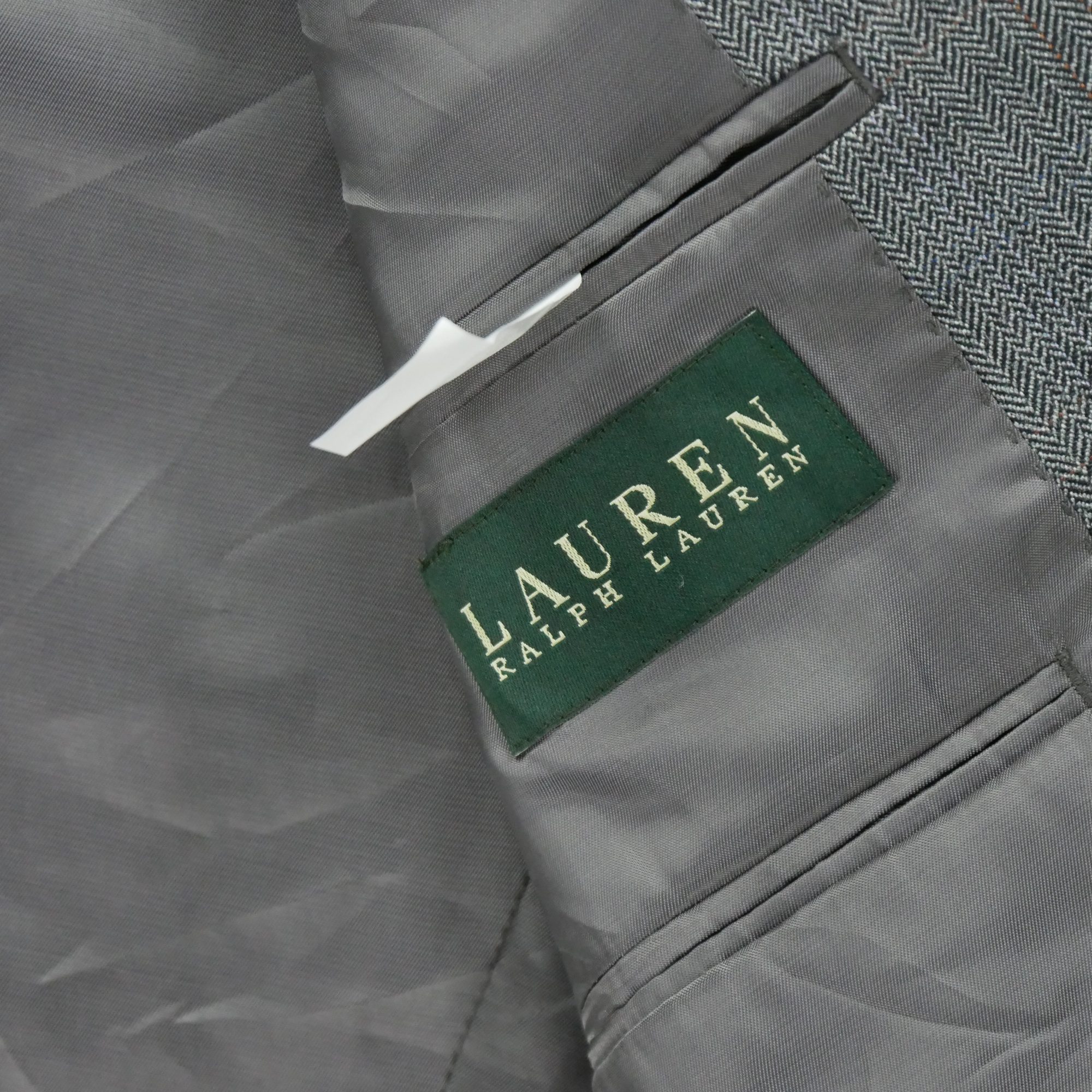 Veste Homme  en soie et laine Gris 6
