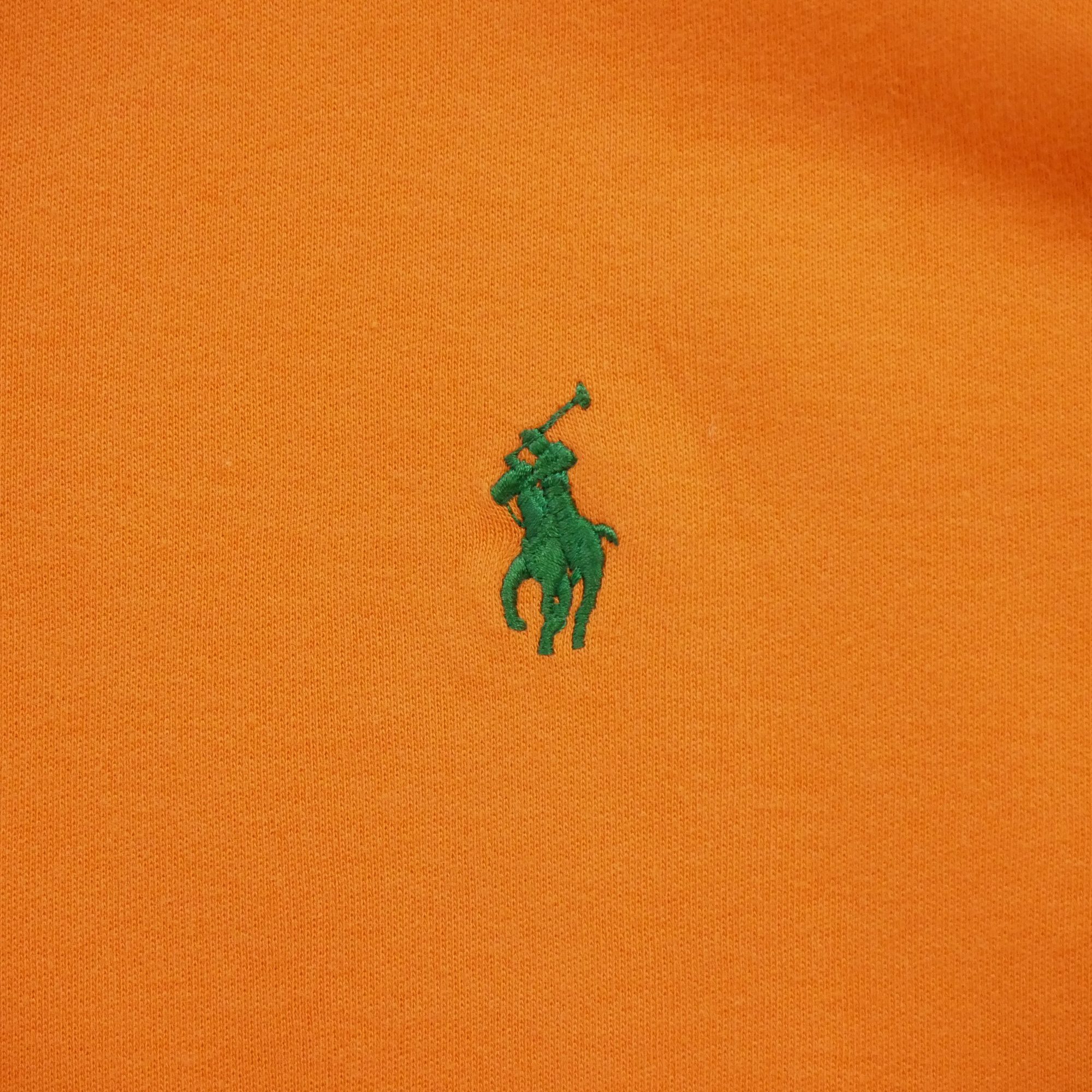 Polo manches courtes Homme  Orange 4