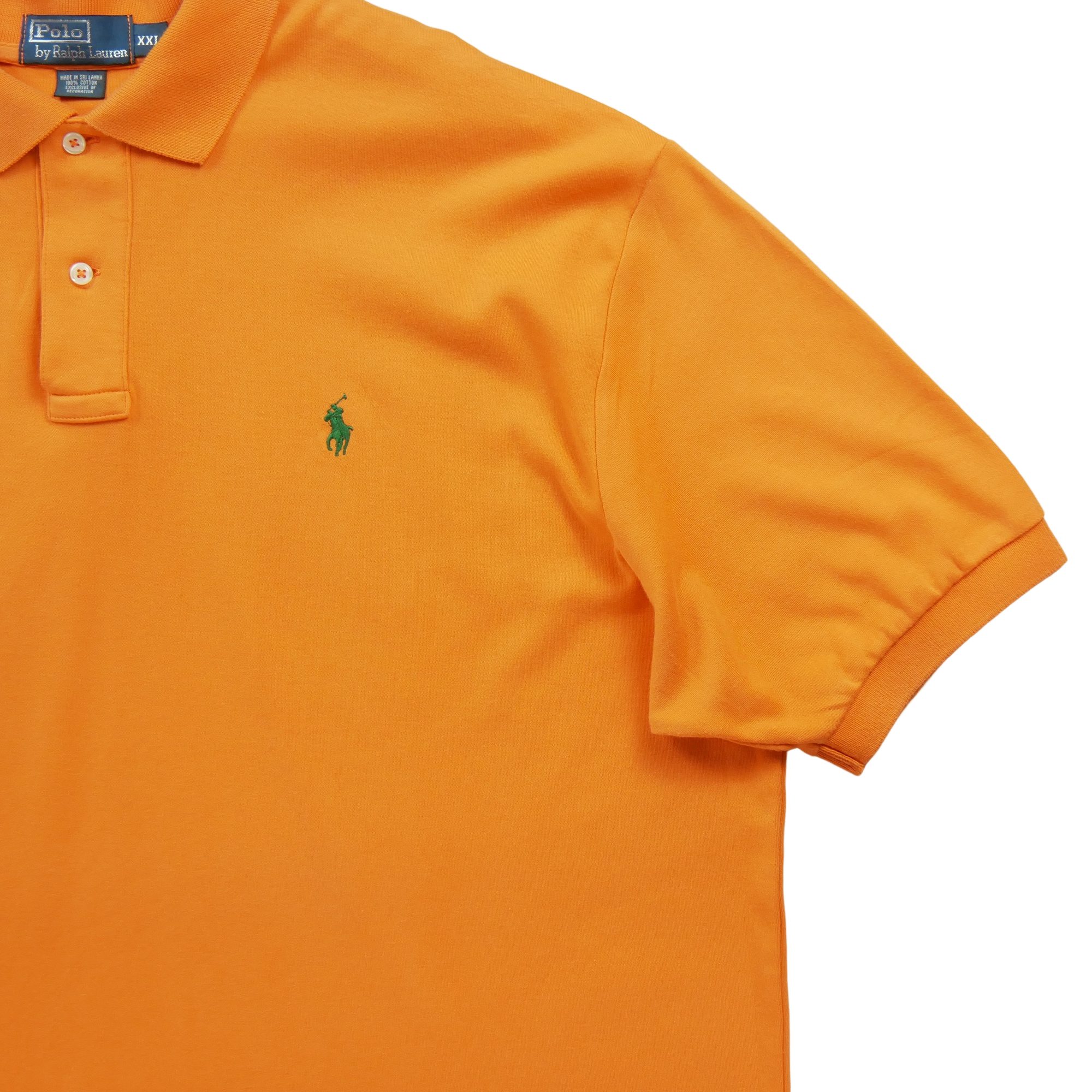 Polo manches courtes Homme  Orange 5