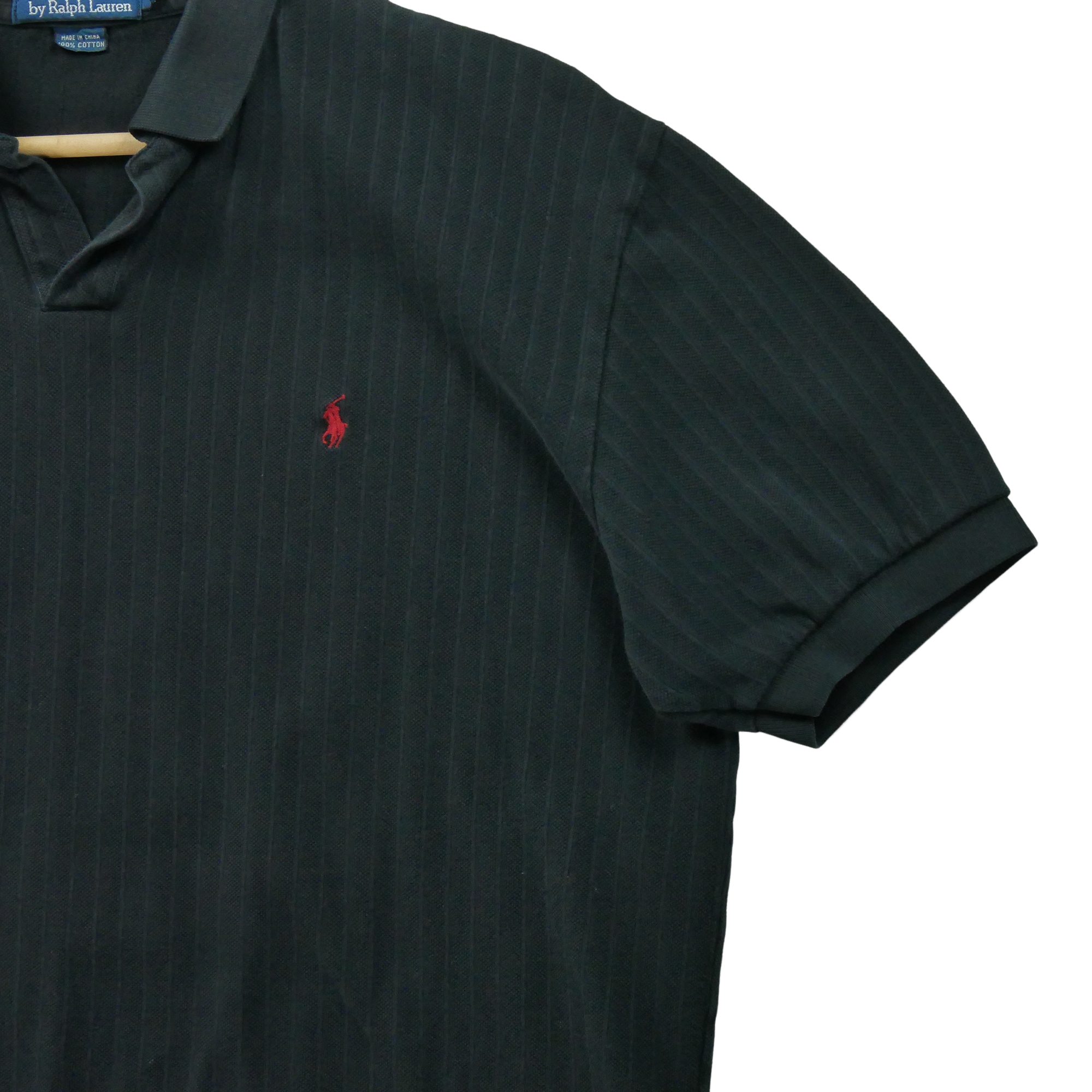 Polo manches courtes Homme  Noir 4