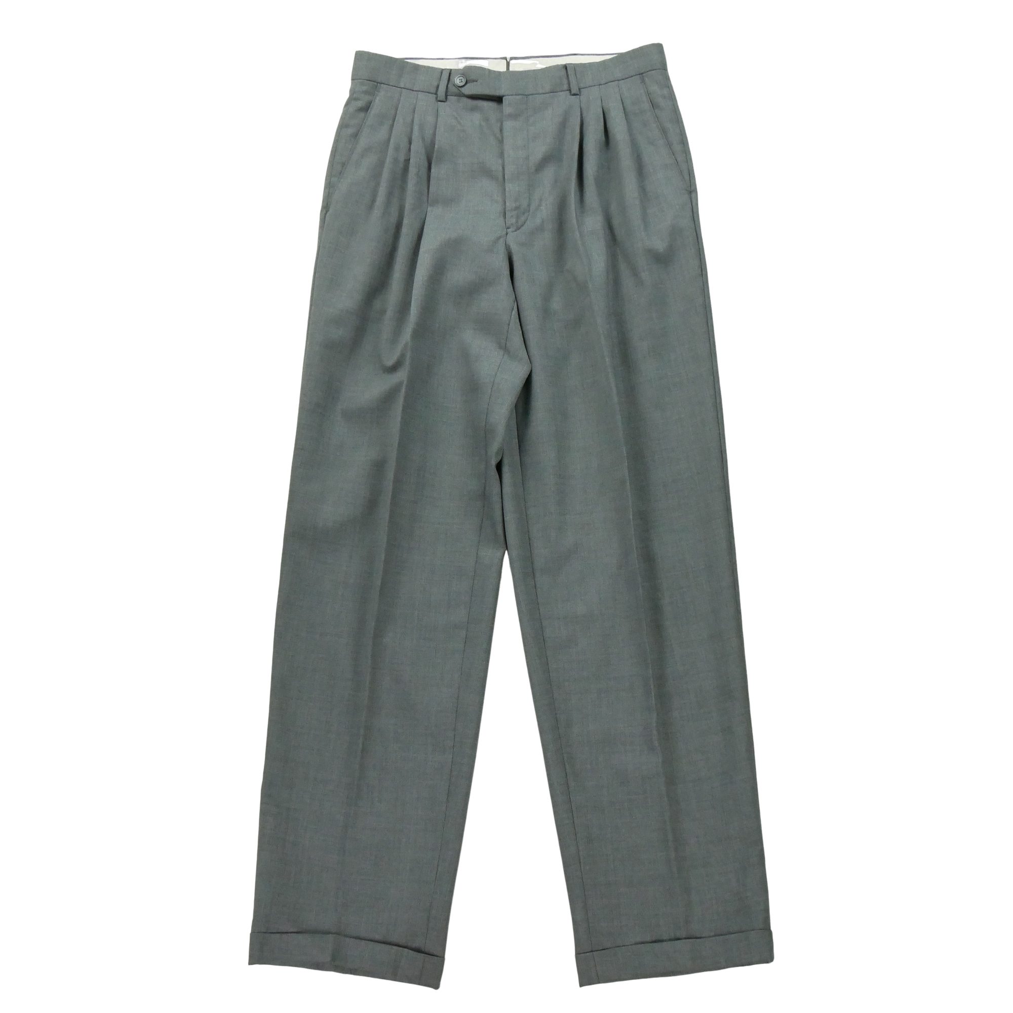 Pantalon Homme Triple plis Gris 1