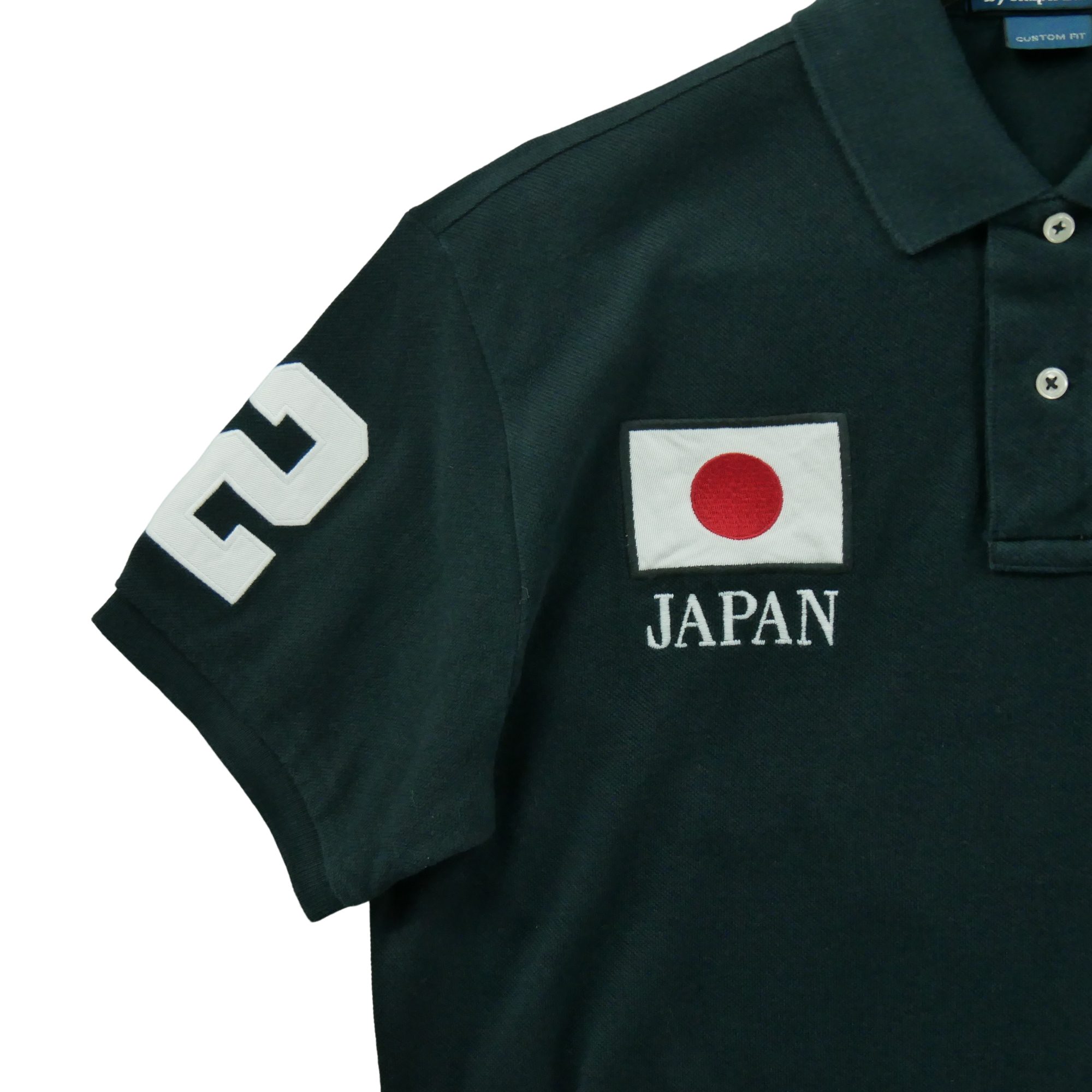 Polo manches courtes Homme  Japan Noir 5