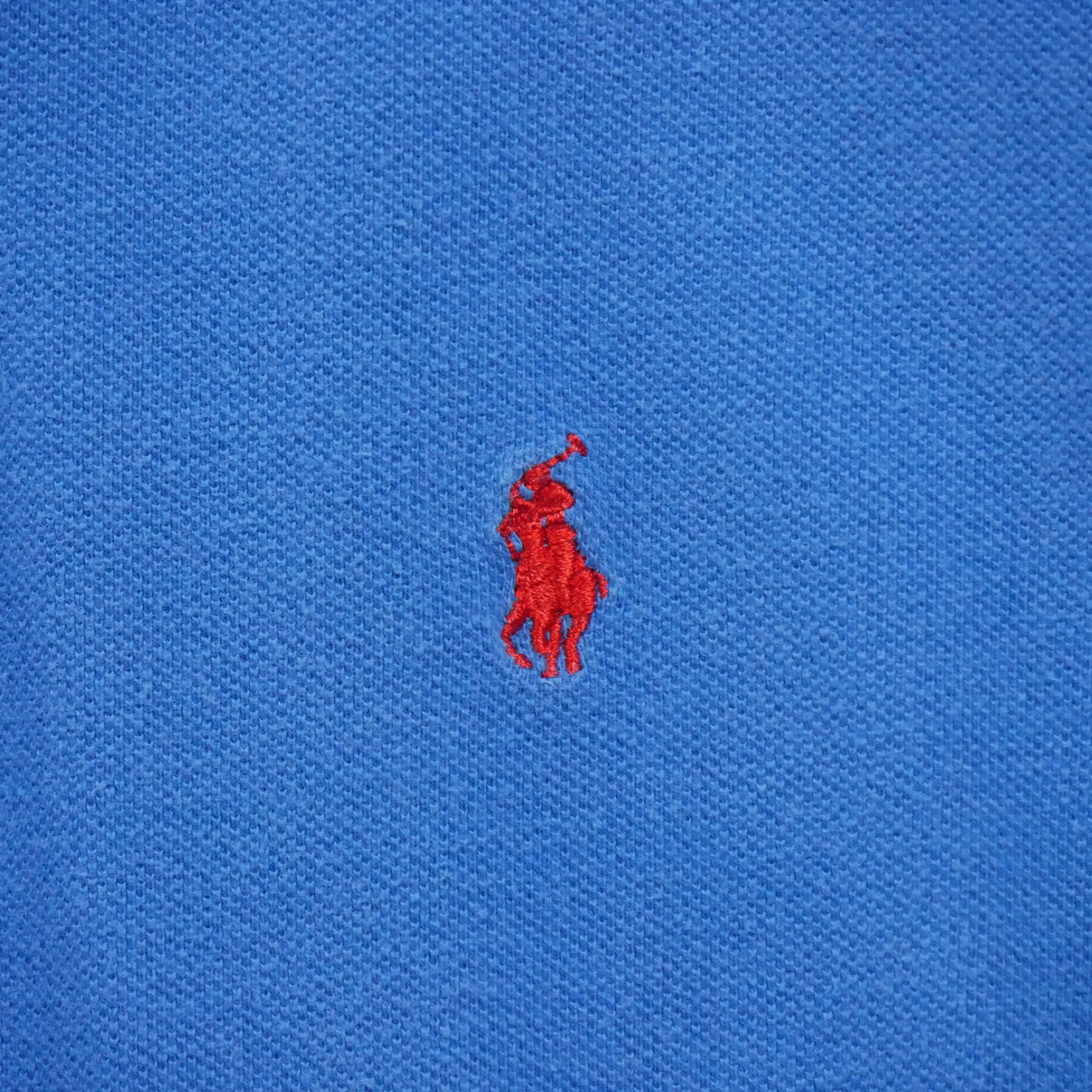 Polo manches courtes Femme  Bleu clair 5