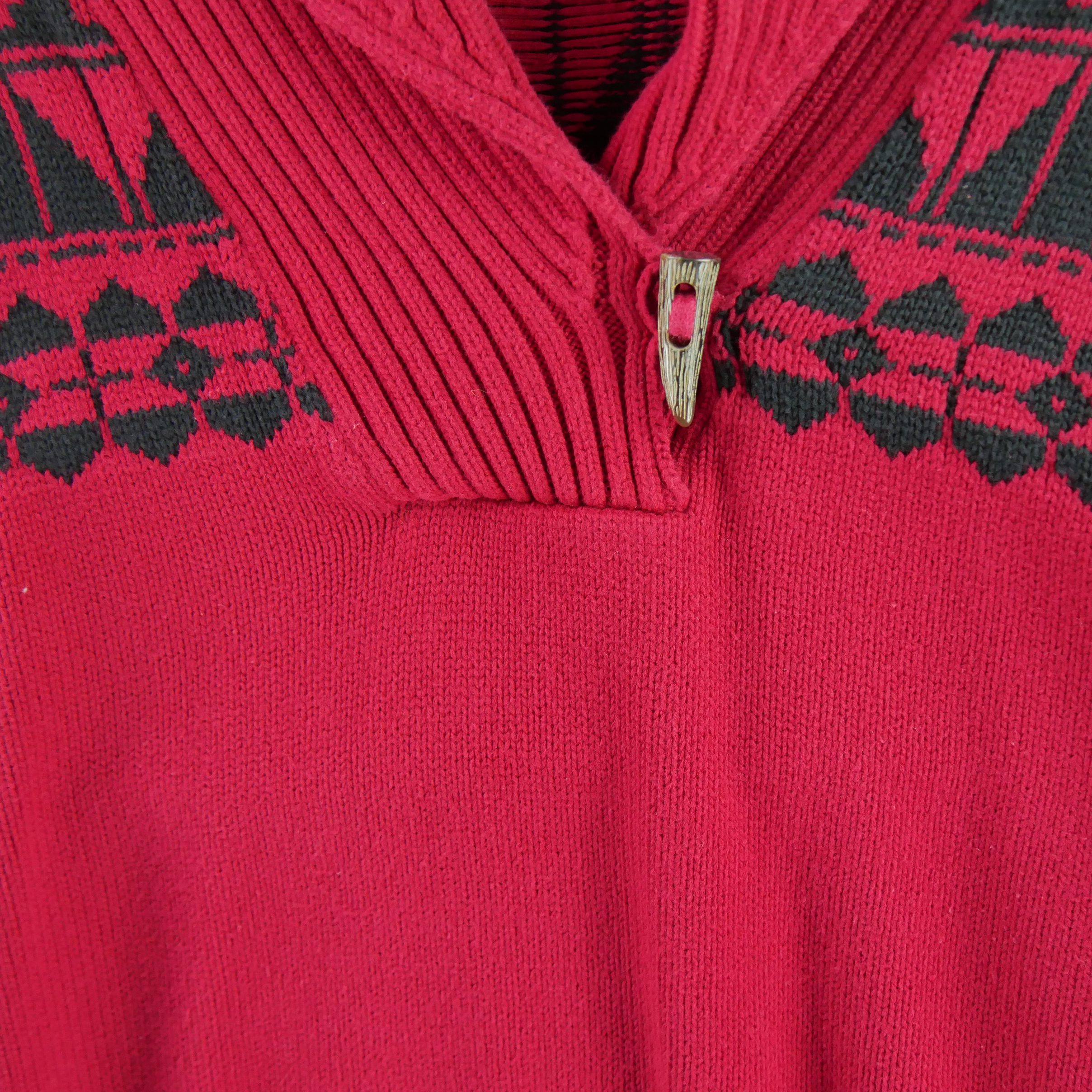 Pull Femme  Rouge 3