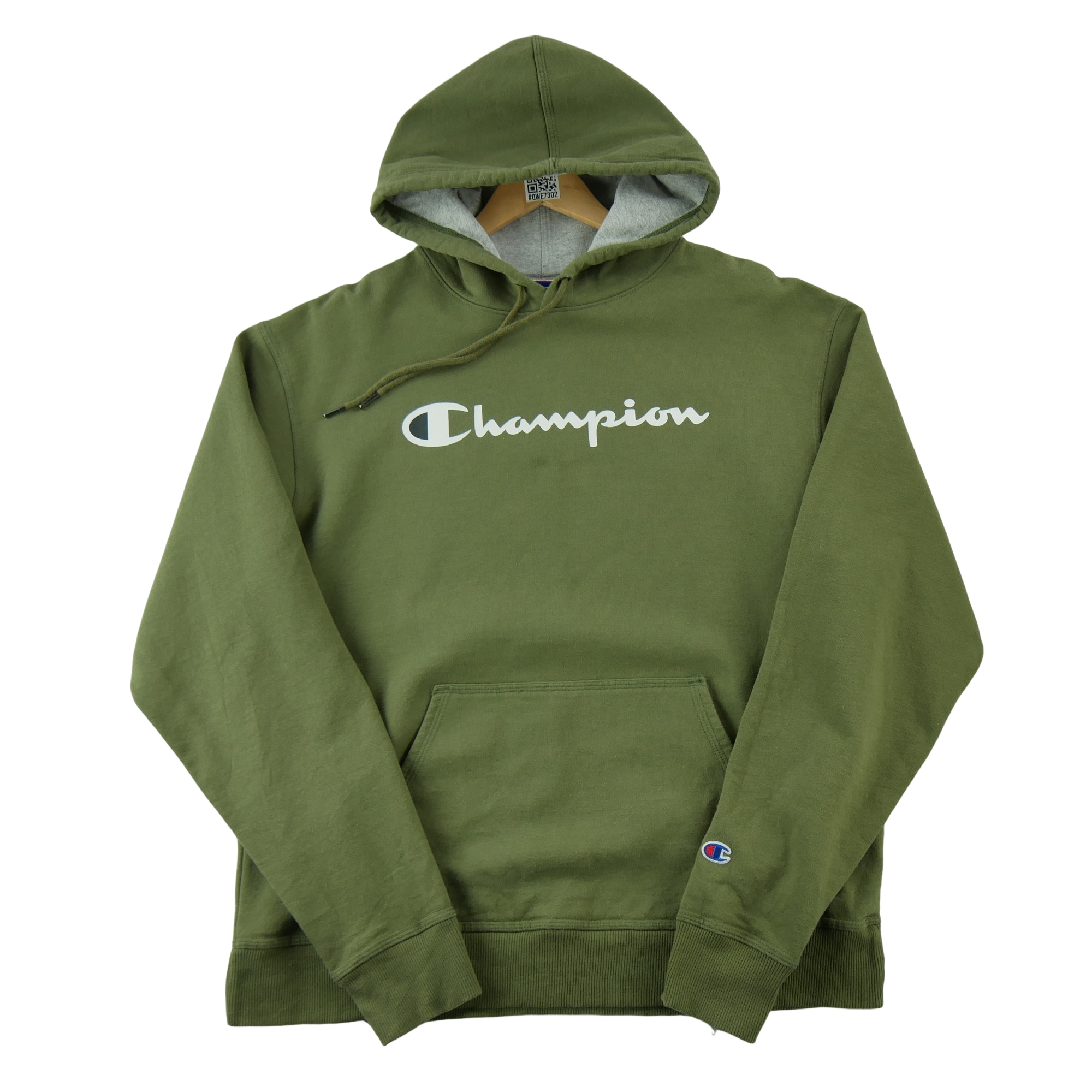 Sweat à capuche Homme  Kaki 1