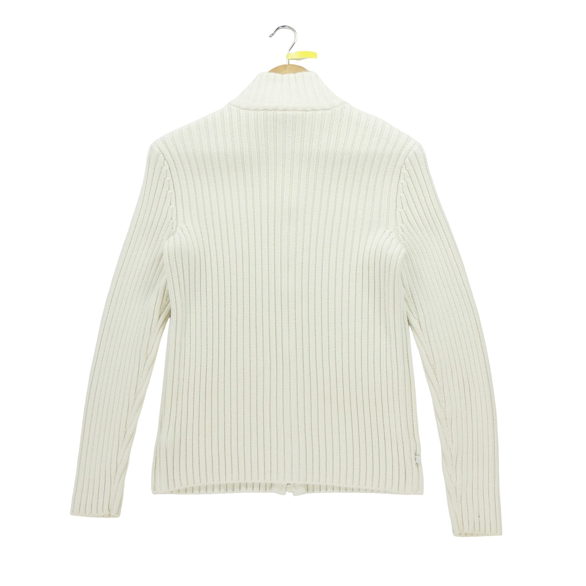 Pull Femme  full zip Beige 2