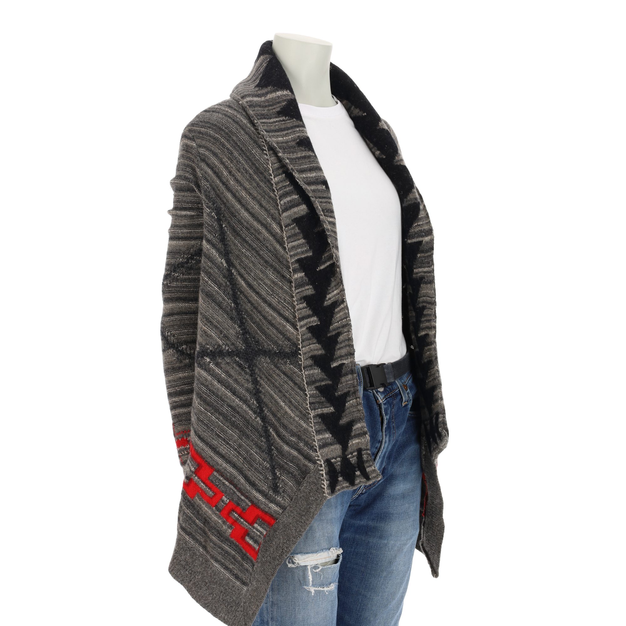 Gilets Femme  laine et cachemire Gris 4