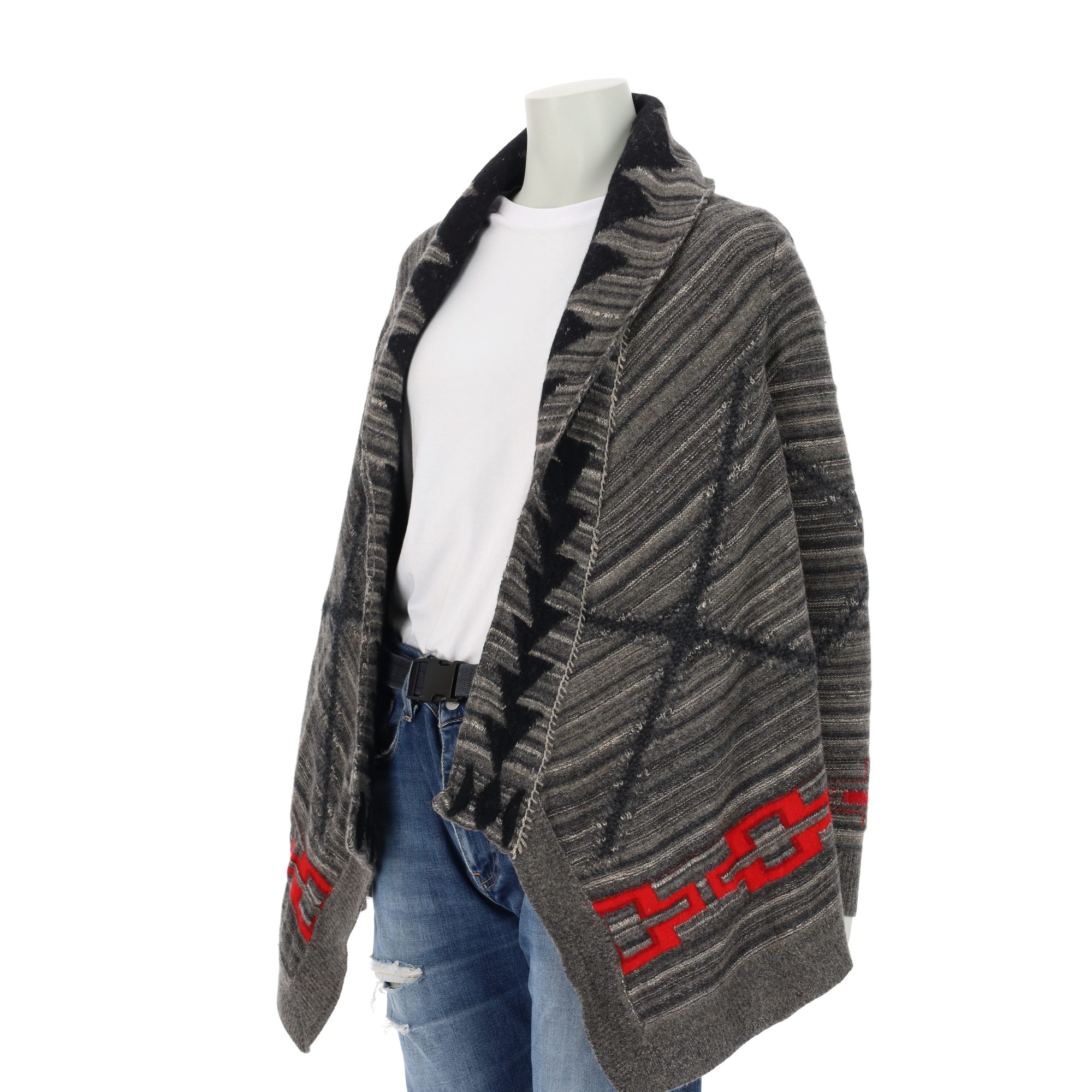 Gilets Femme  laine et cachemire Gris 5