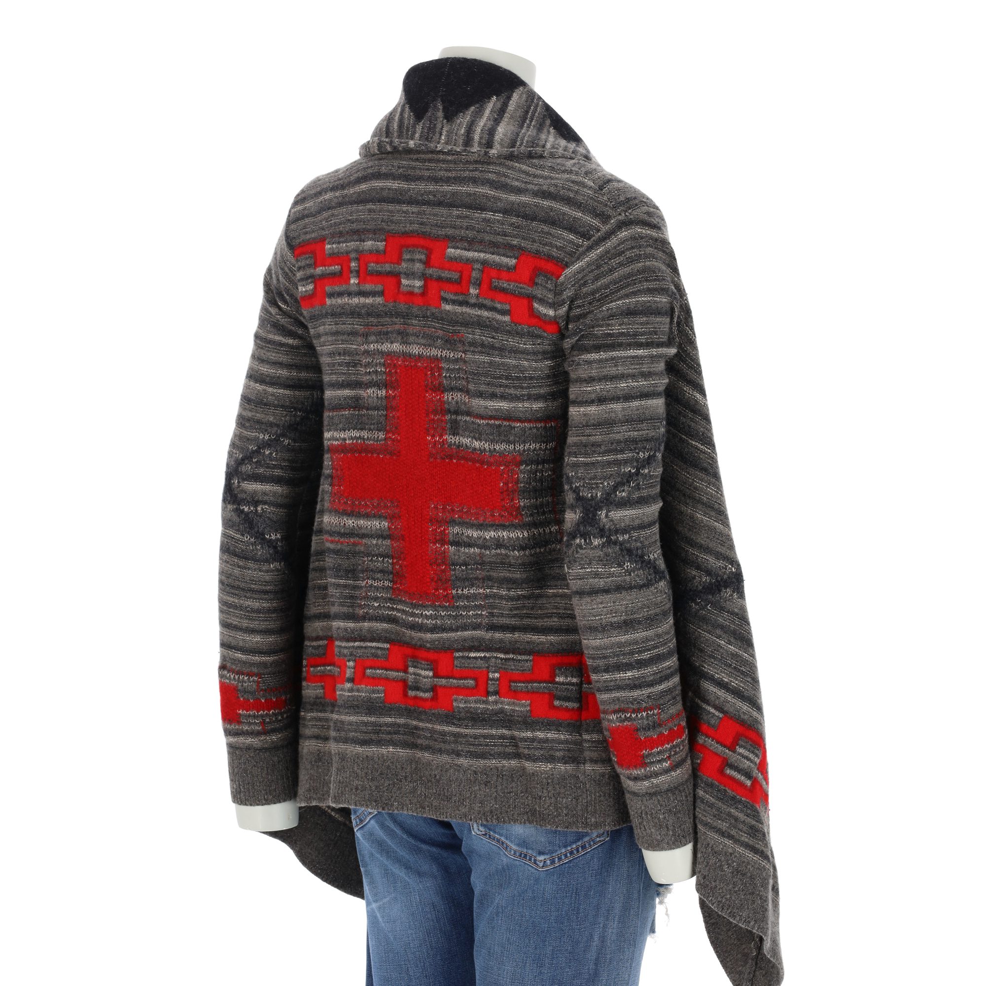 Gilets Femme  laine et cachemire Gris 6