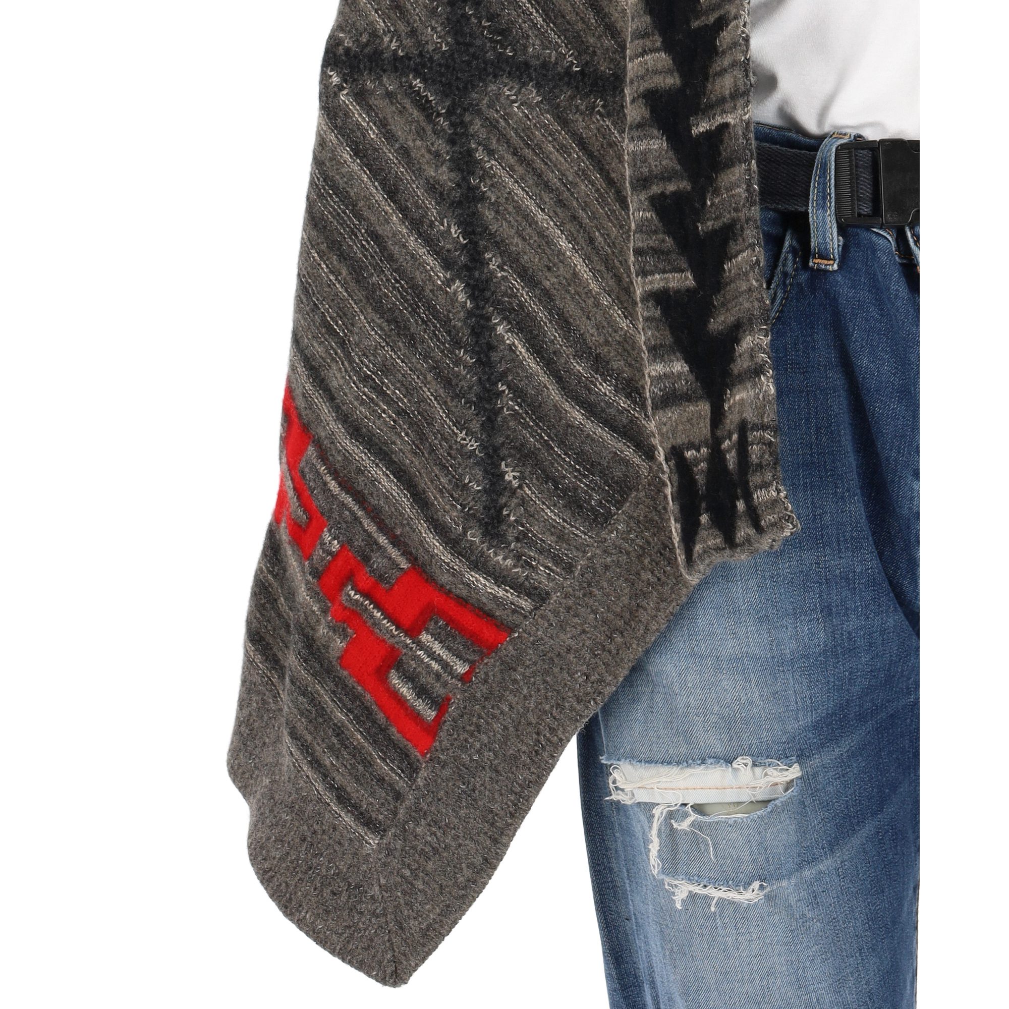 Gilets Femme  laine et cachemire Gris 8