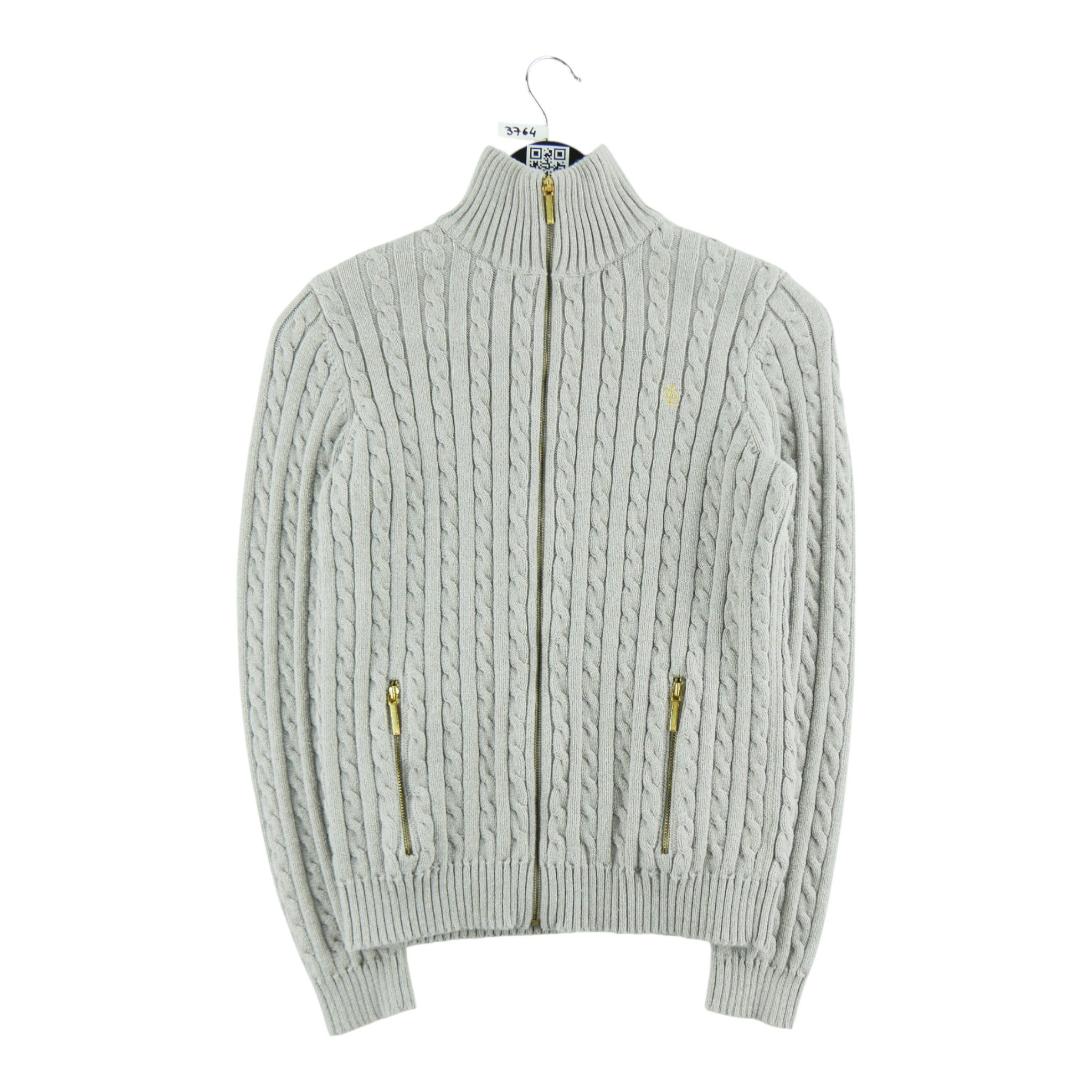 Pull Femme  full zip Gris 1