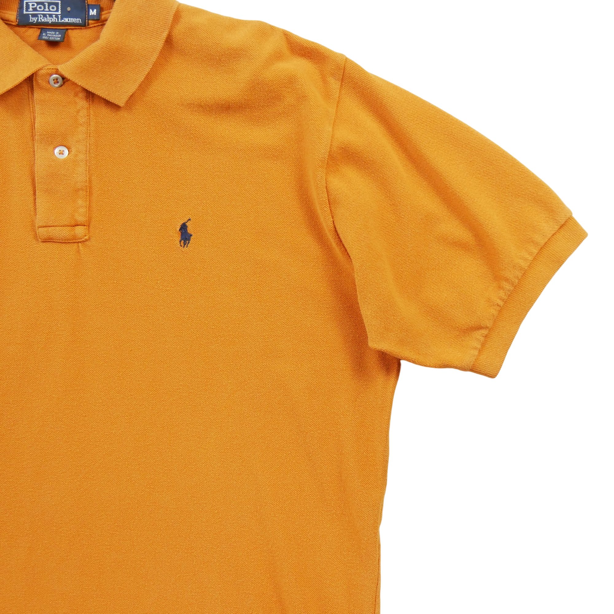 Polo manches courtes Homme  Orange 4