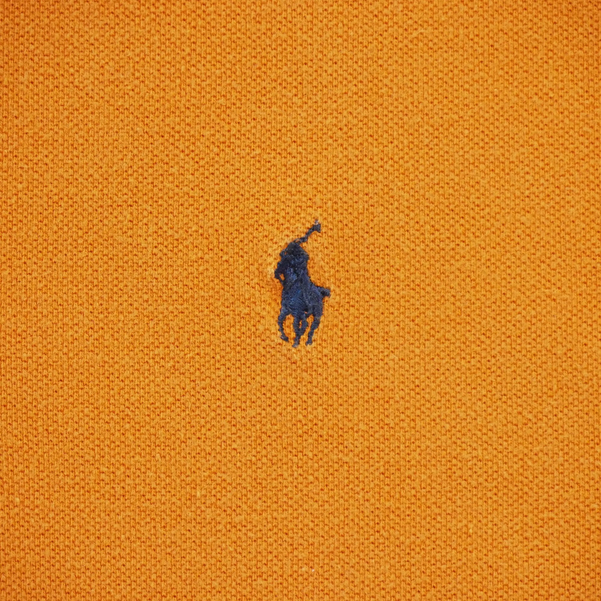 Polo manches courtes Homme  Orange 5