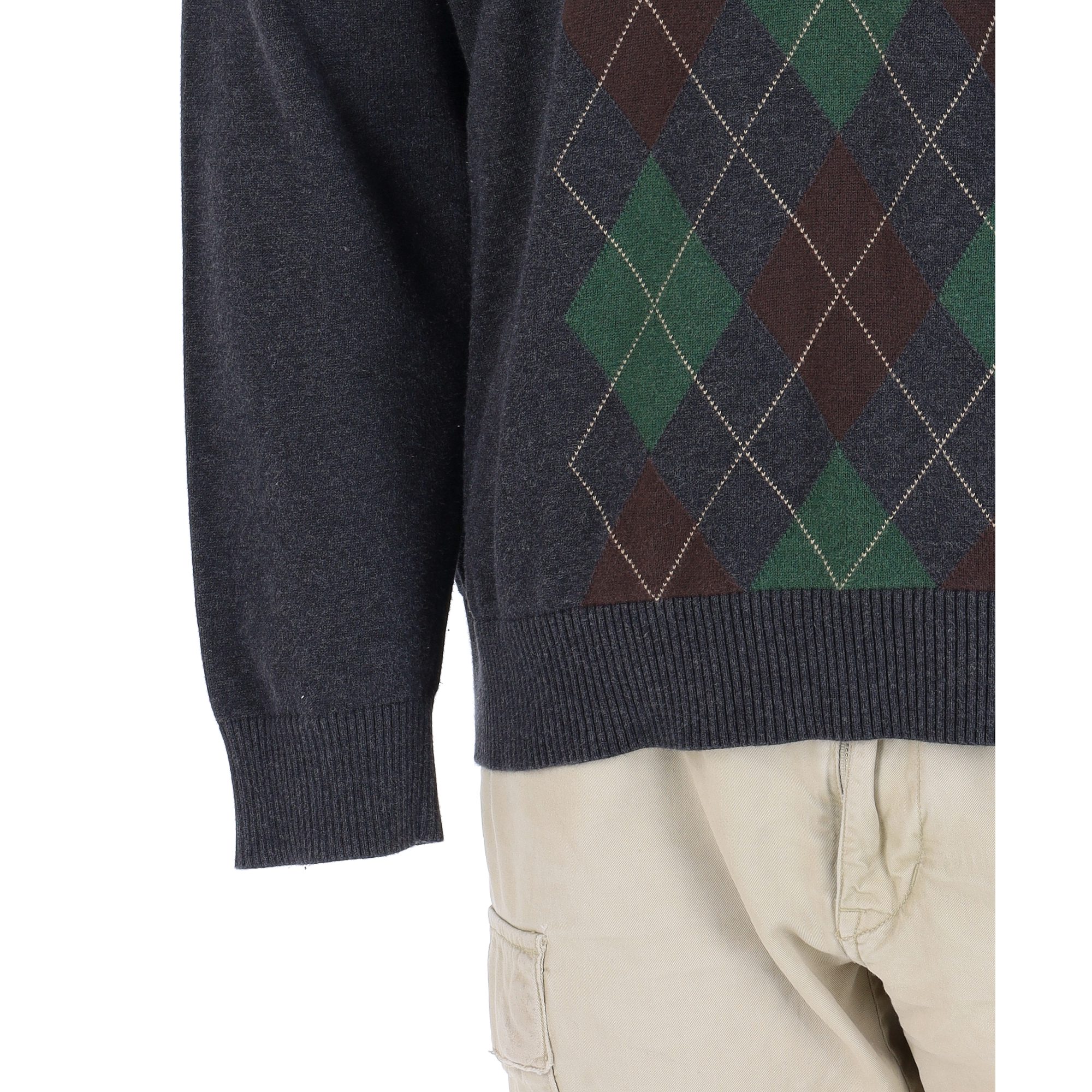 Pull Homme  Gris 5