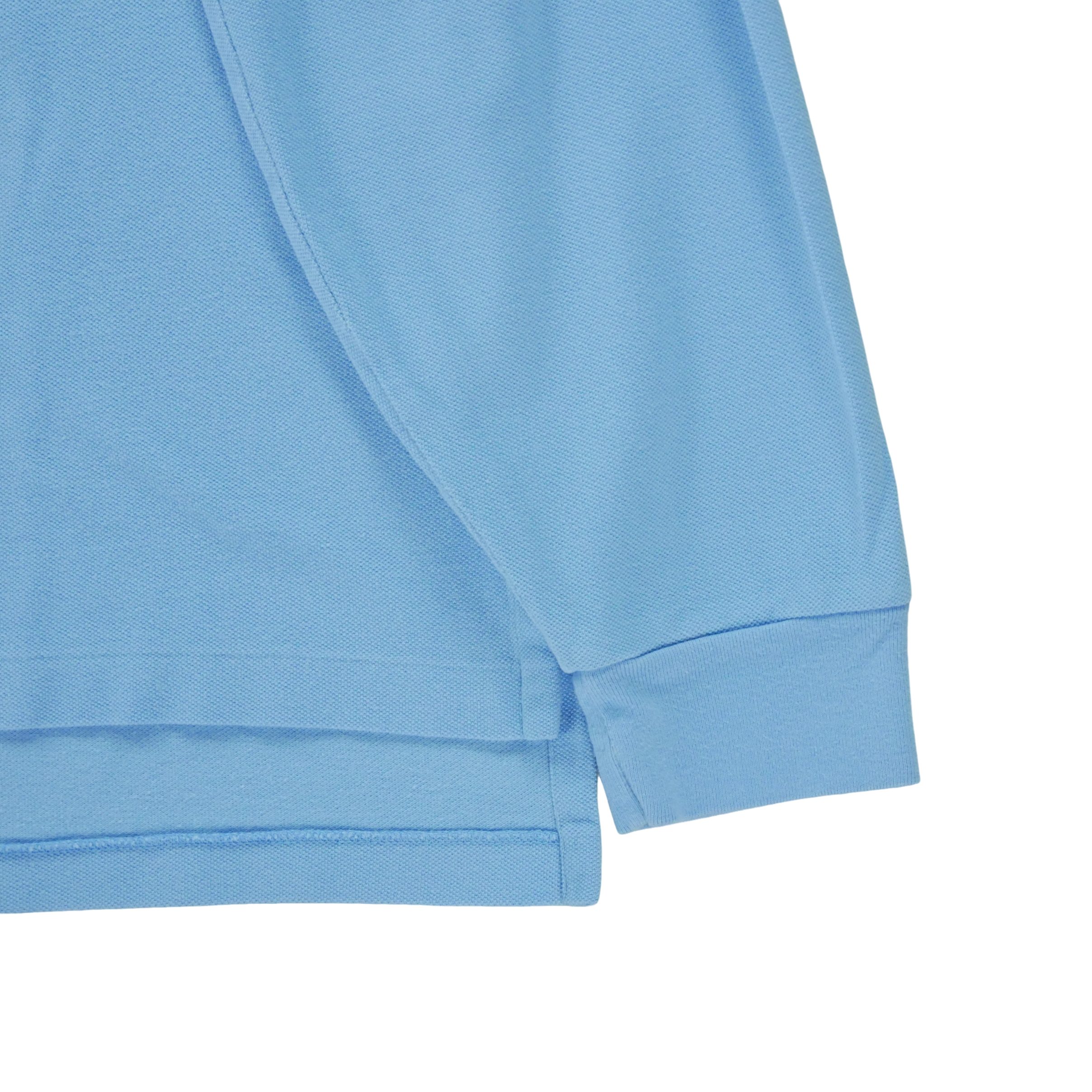 Polo manches longues Homme  Bleu clair 5