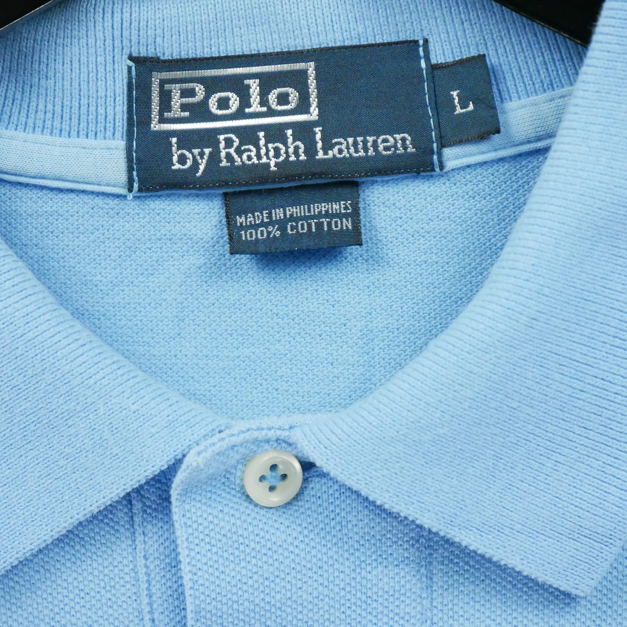 Polo manches longues Homme  Bleu clair 6