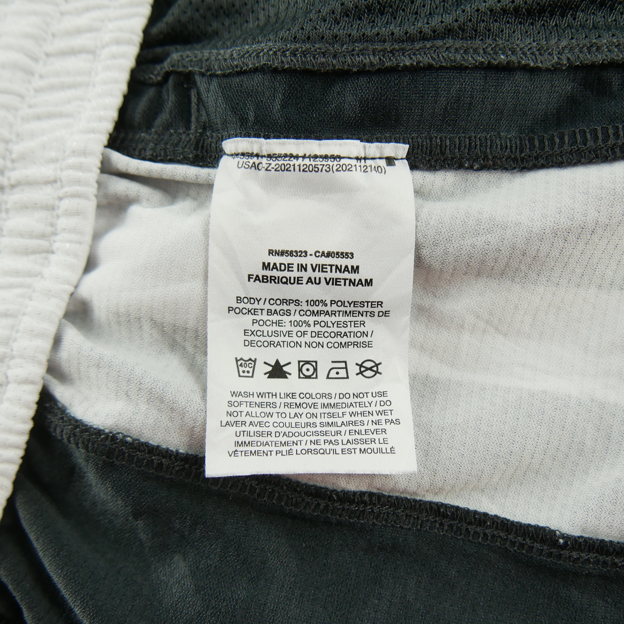 Short Homme  Basketball Noir 5