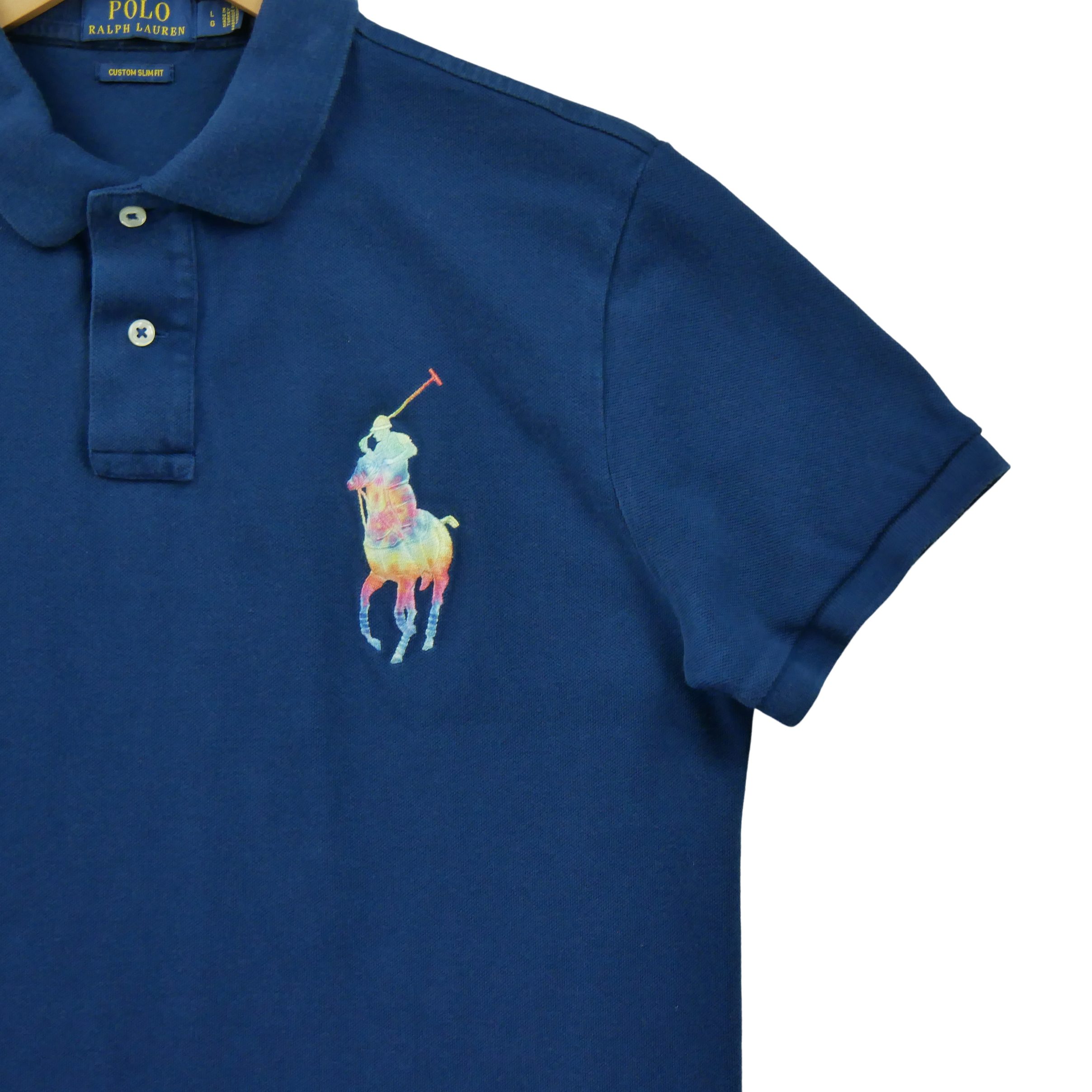 Polo manches courtes Homme  Marine 4