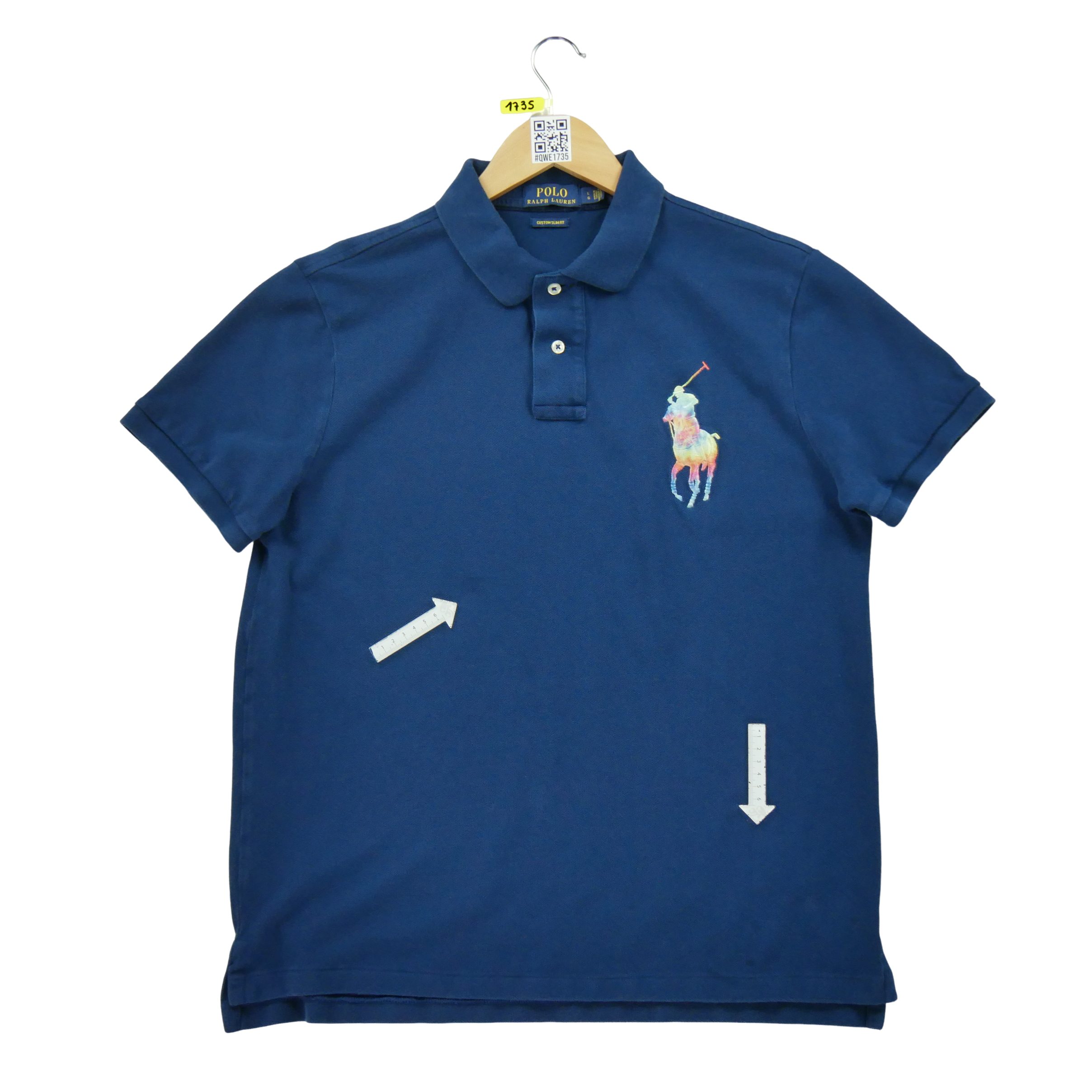 Polo manches courtes Homme  Marine 5