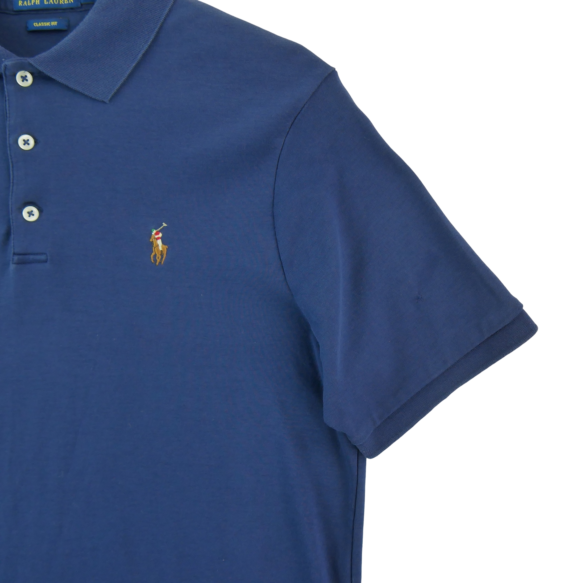 Polo manches courtes Homme  Marine 4