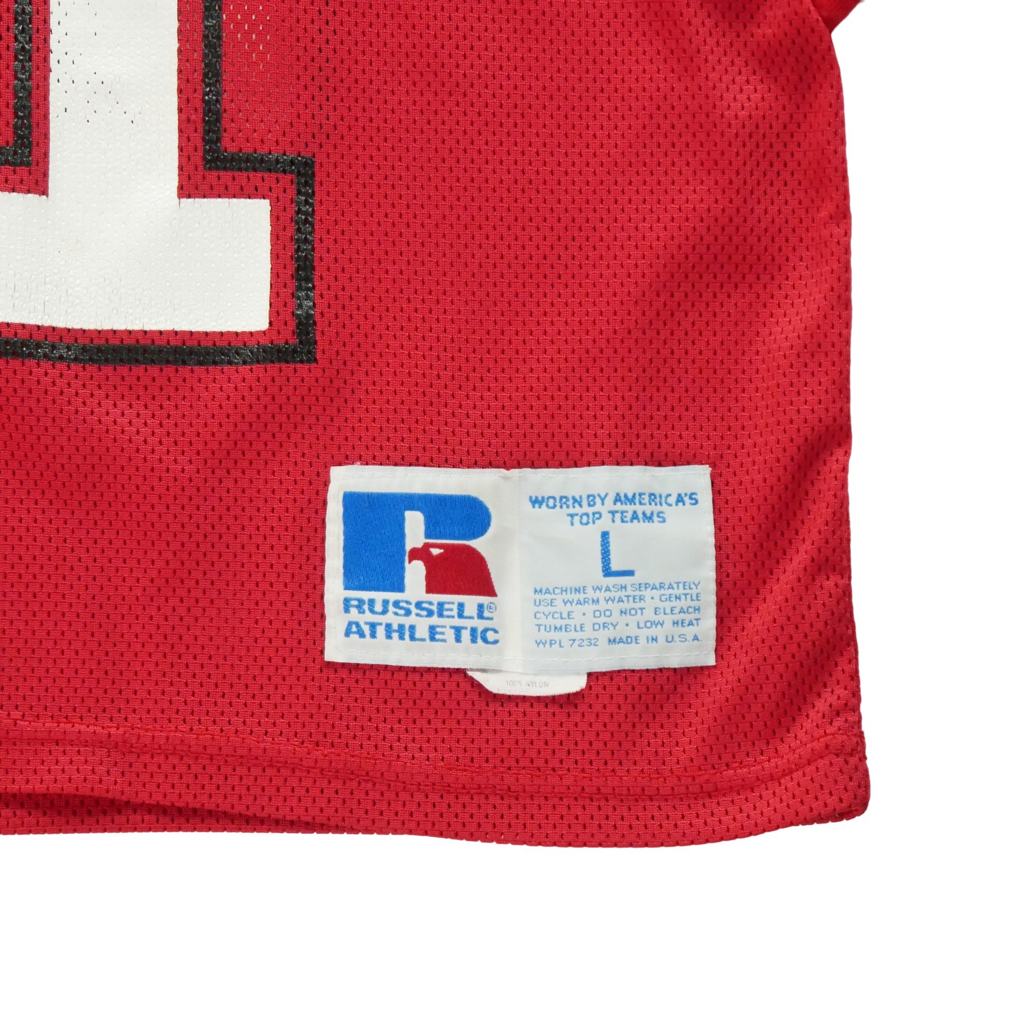 Maillot Homme  Vintage USA Indians Rouge 9