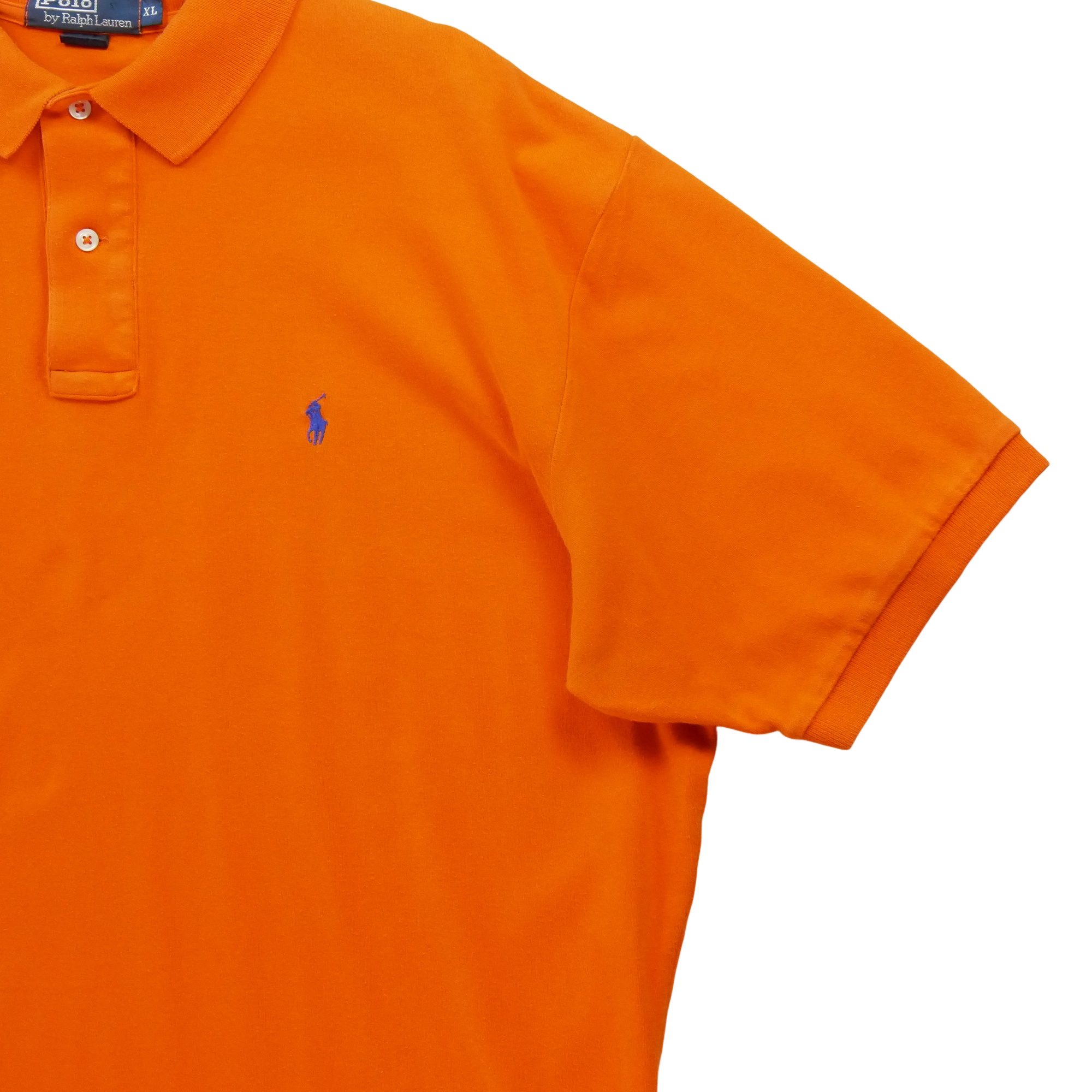 Polo manches courtes Homme  Orange 4