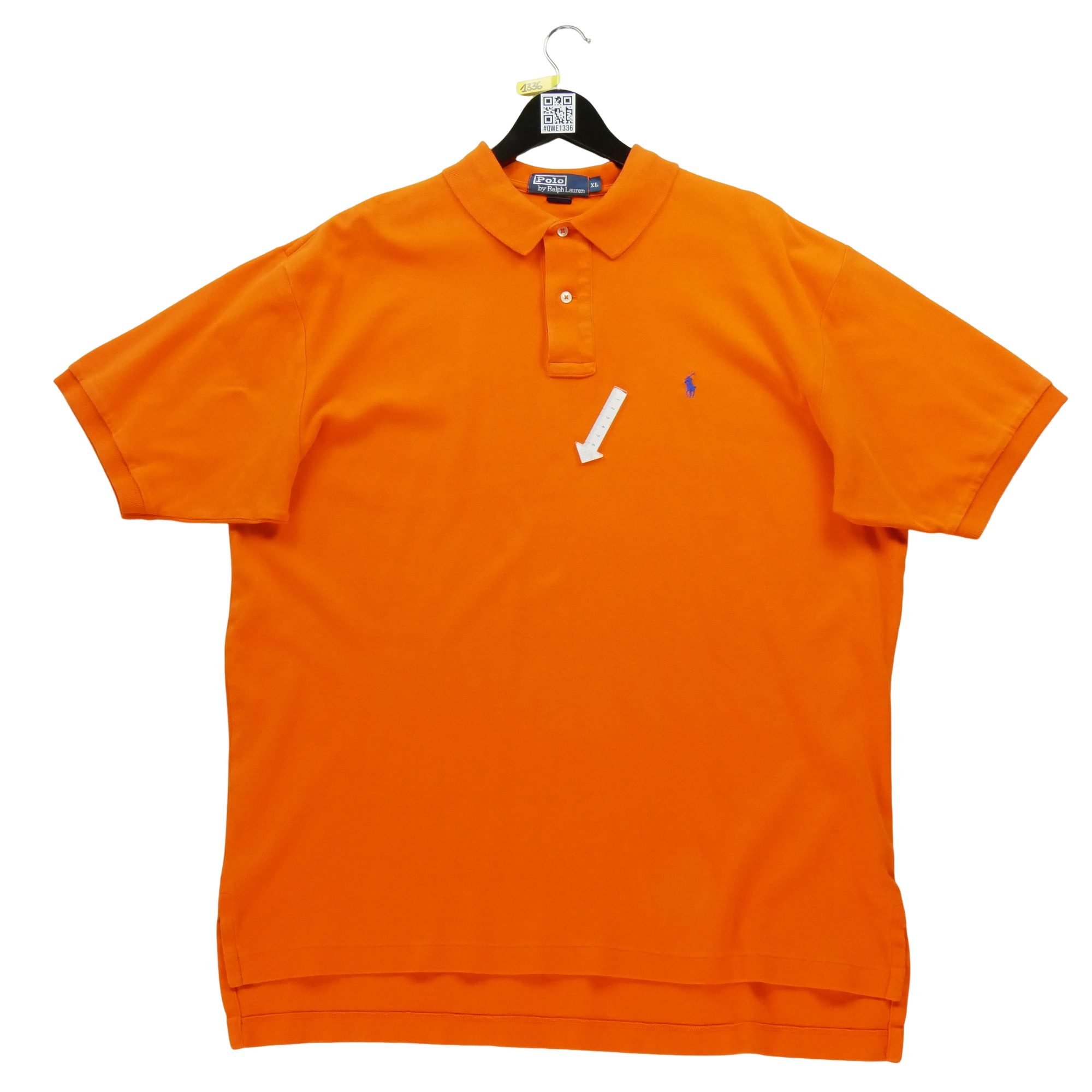Polo manches courtes Homme  Orange 5