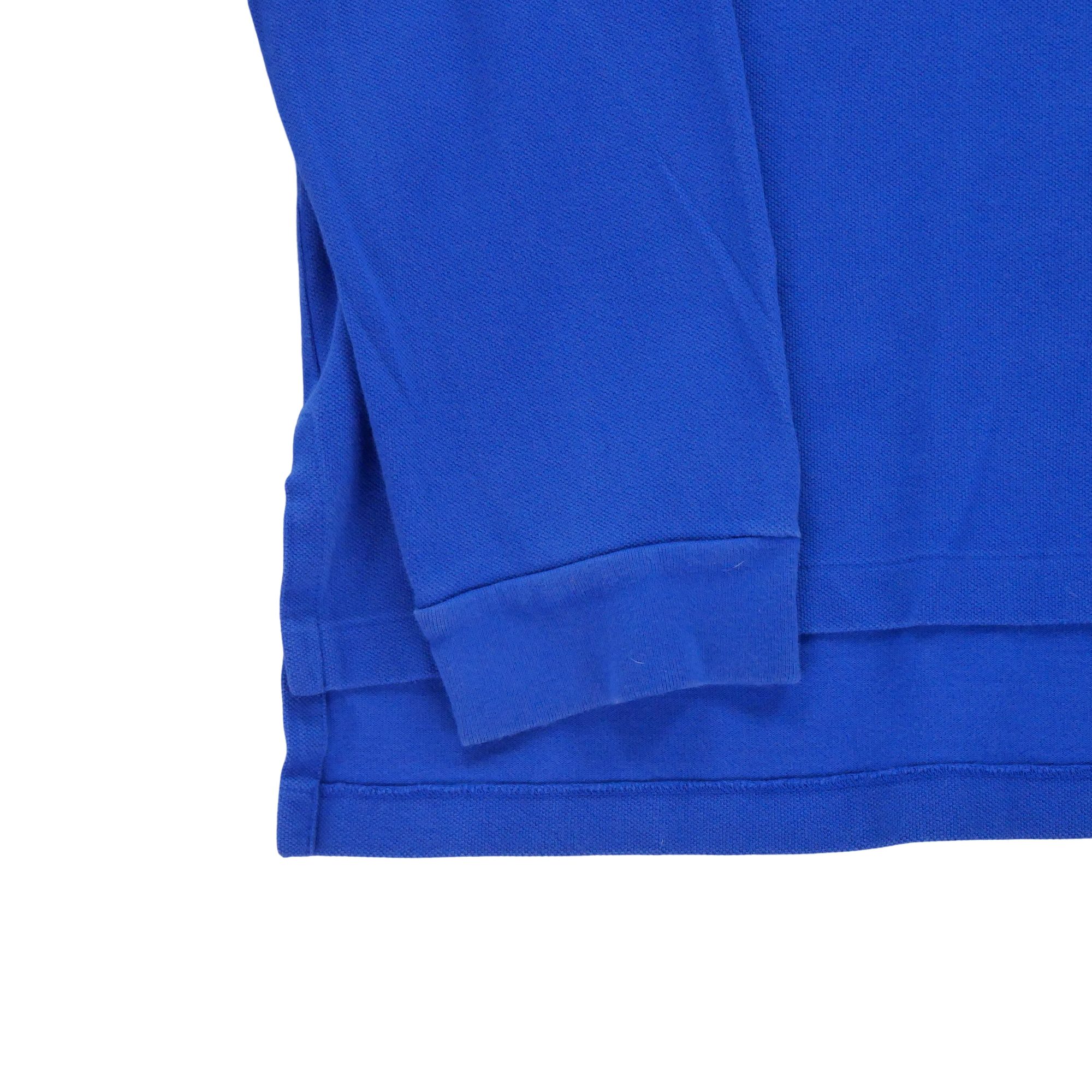 Polo manches longues Homme  Bleu 5