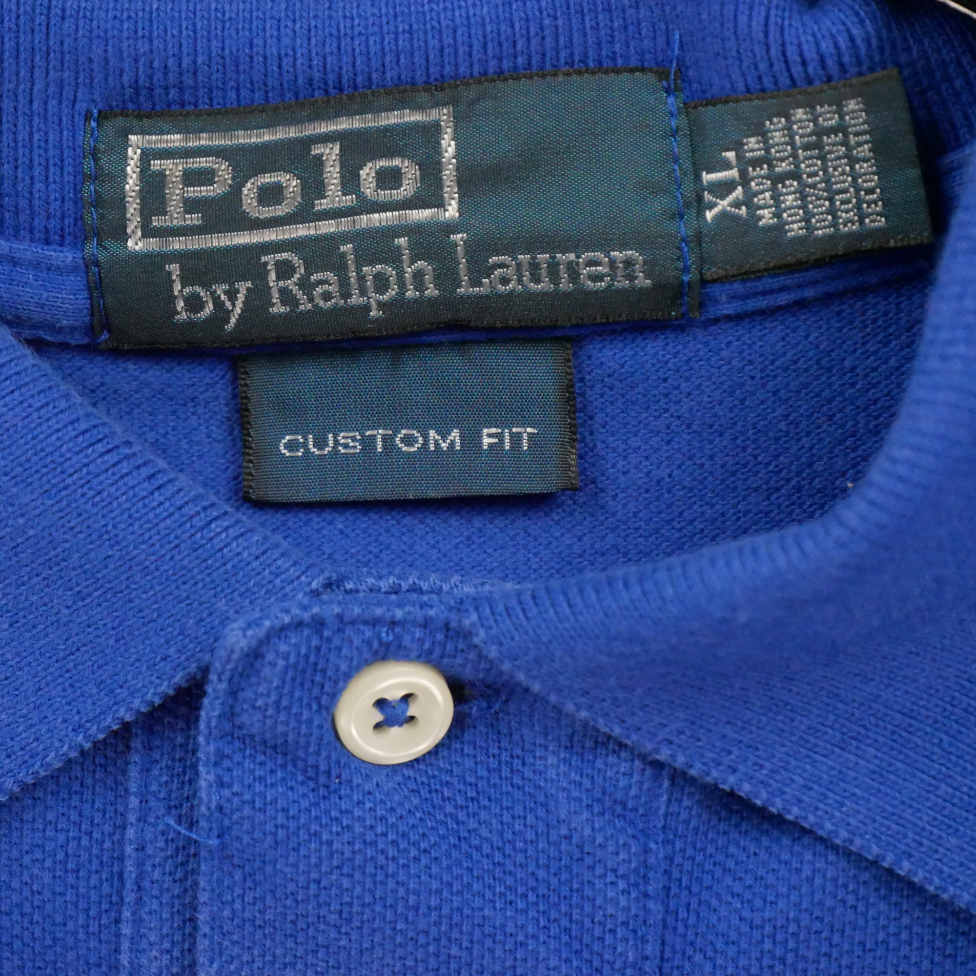 Polo manches longues Homme  Bleu 6