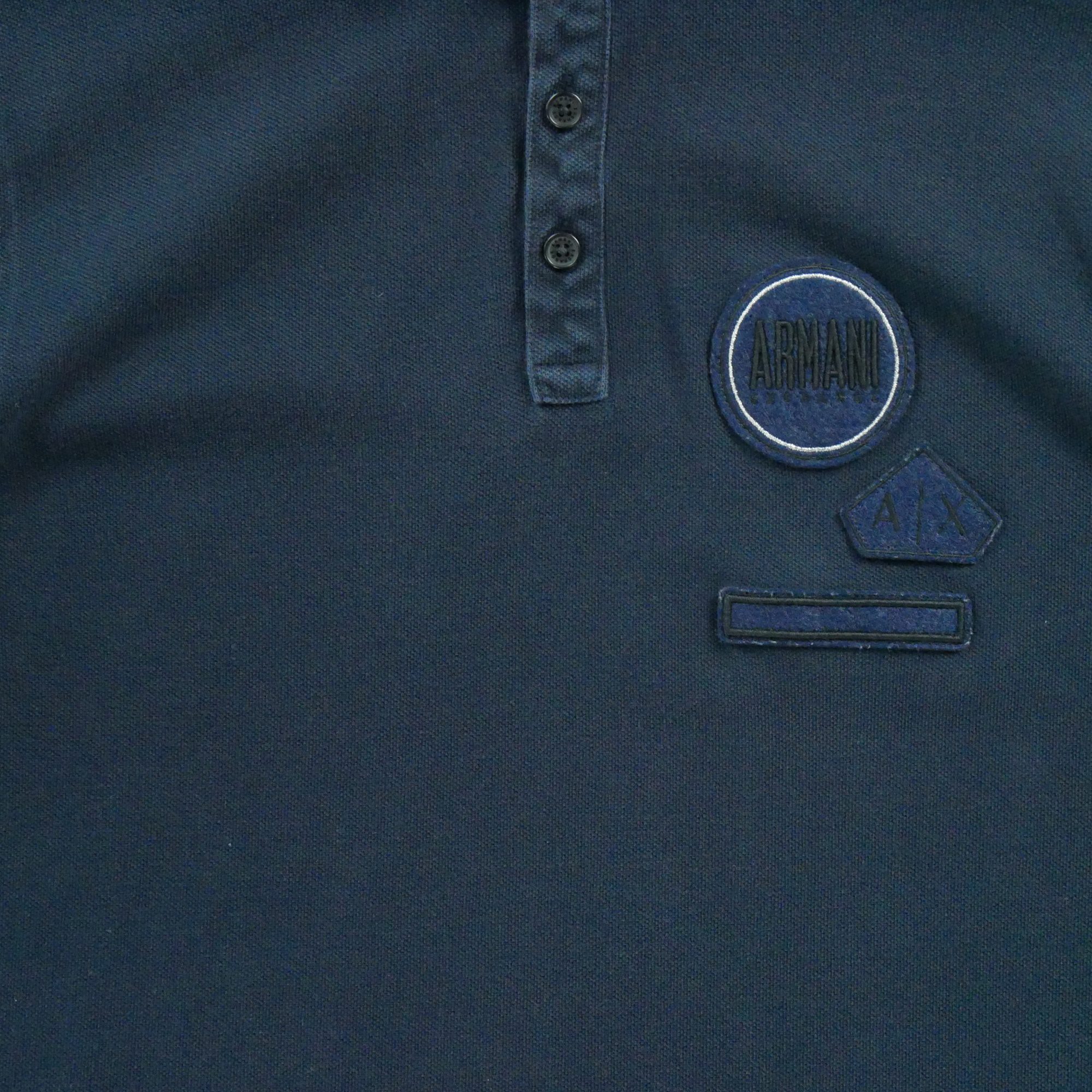 Polo manches courtes Homme  Marine 3