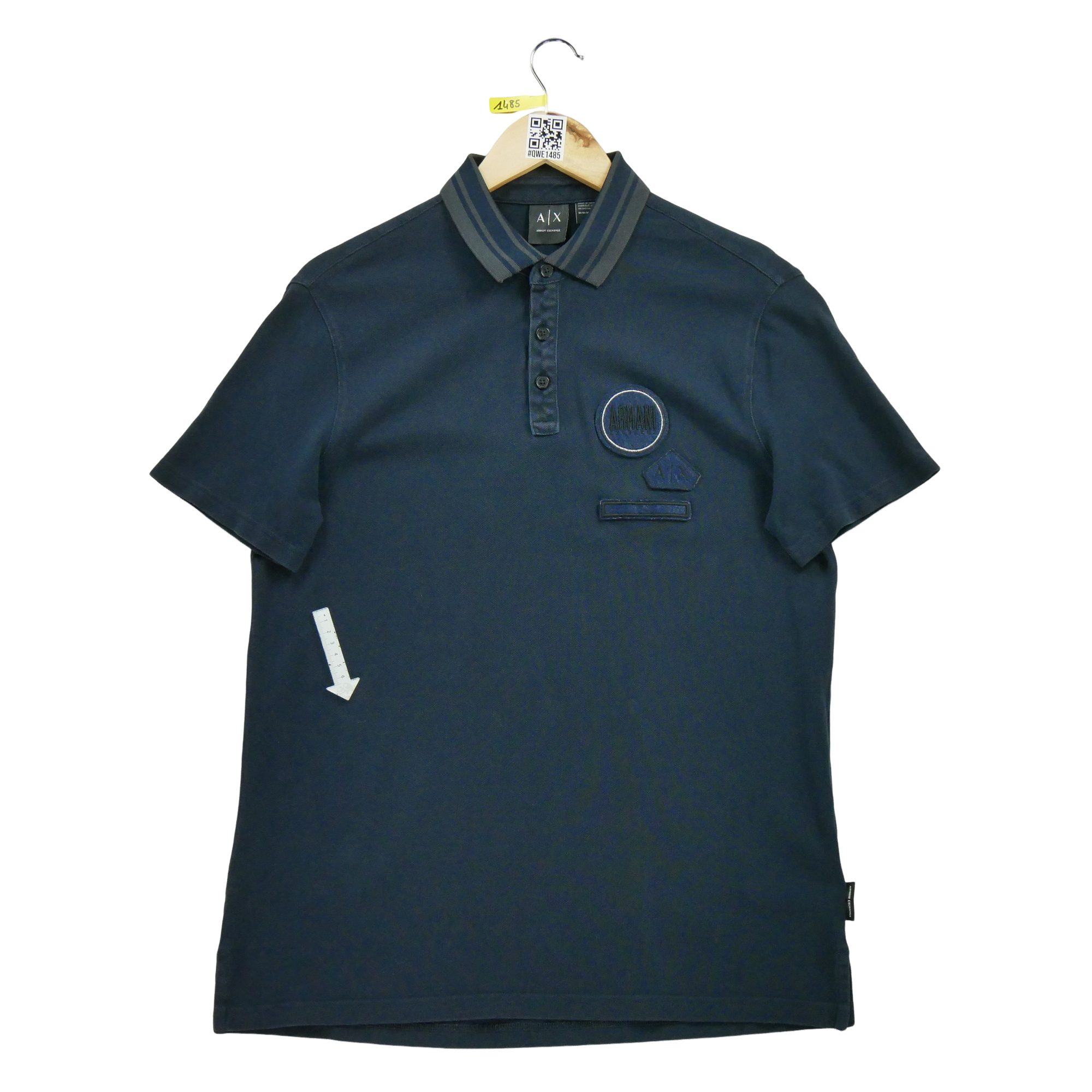 Polo manches courtes Homme  Marine 4