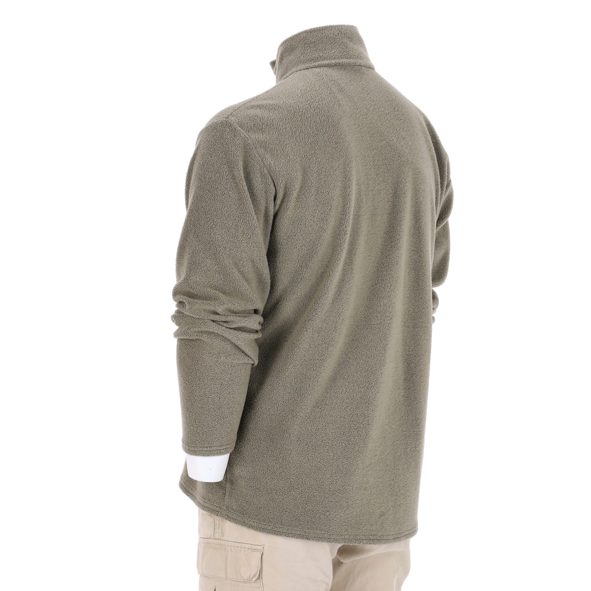 Pull polaire Homme  Retro Kaki 4