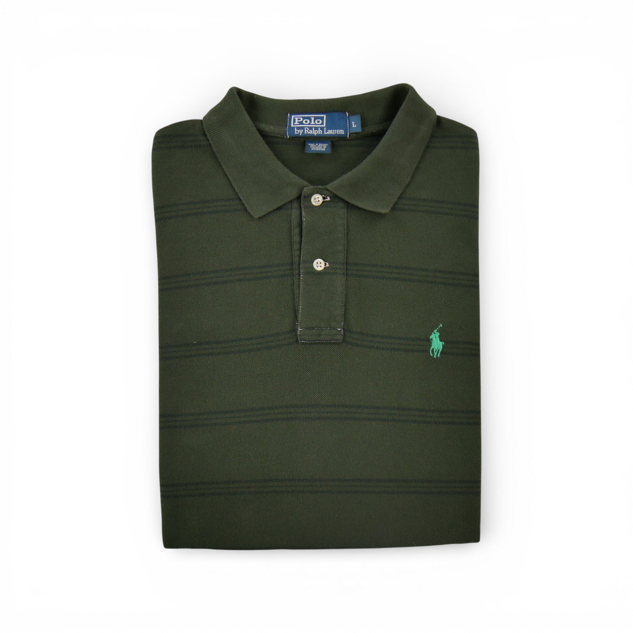 Polo manches courtes Homme  Kaki 1