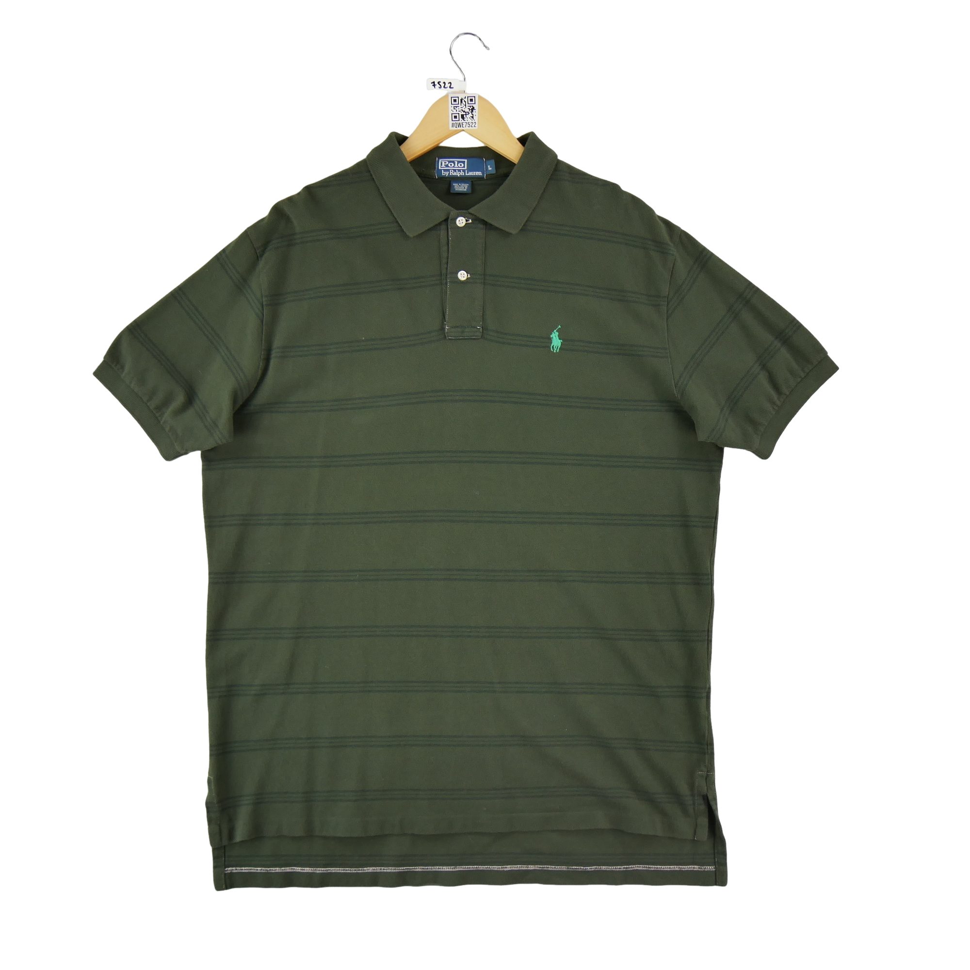 Polo manches courtes Homme  Kaki 2