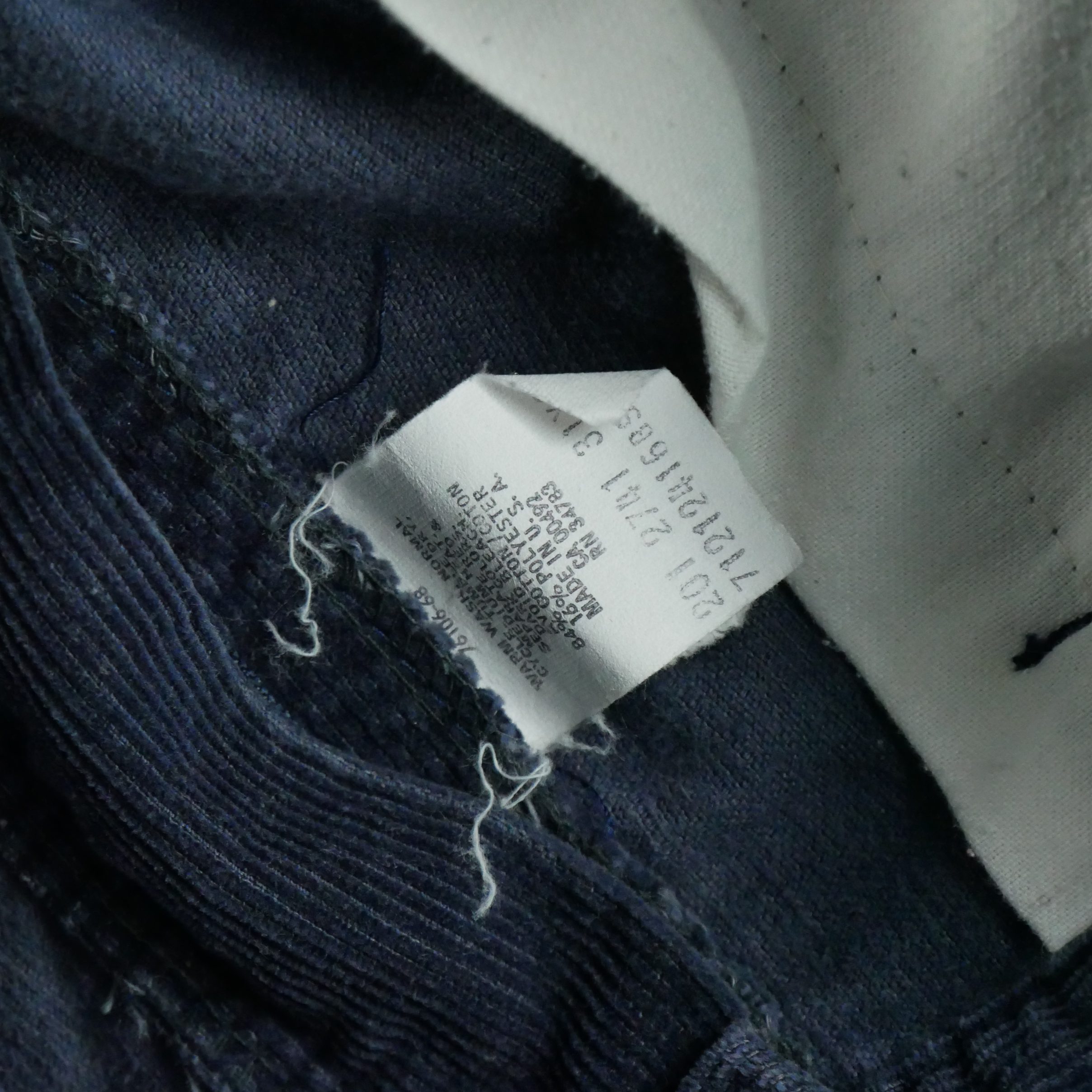 Jean Homme Made in USA Droit 6