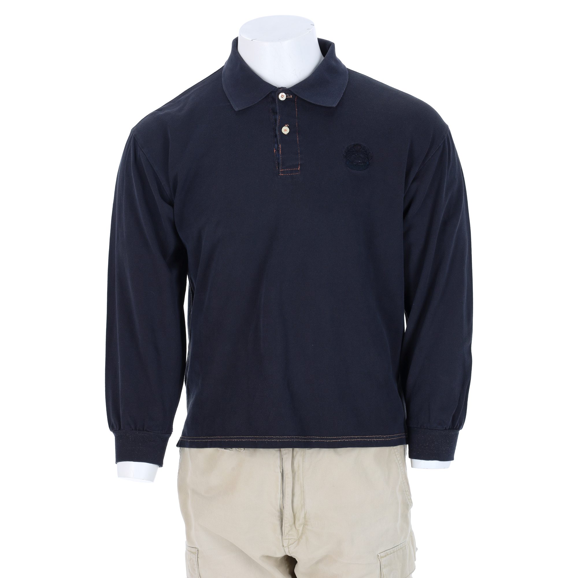 Polo manches longues Homme Gris - Très bon état