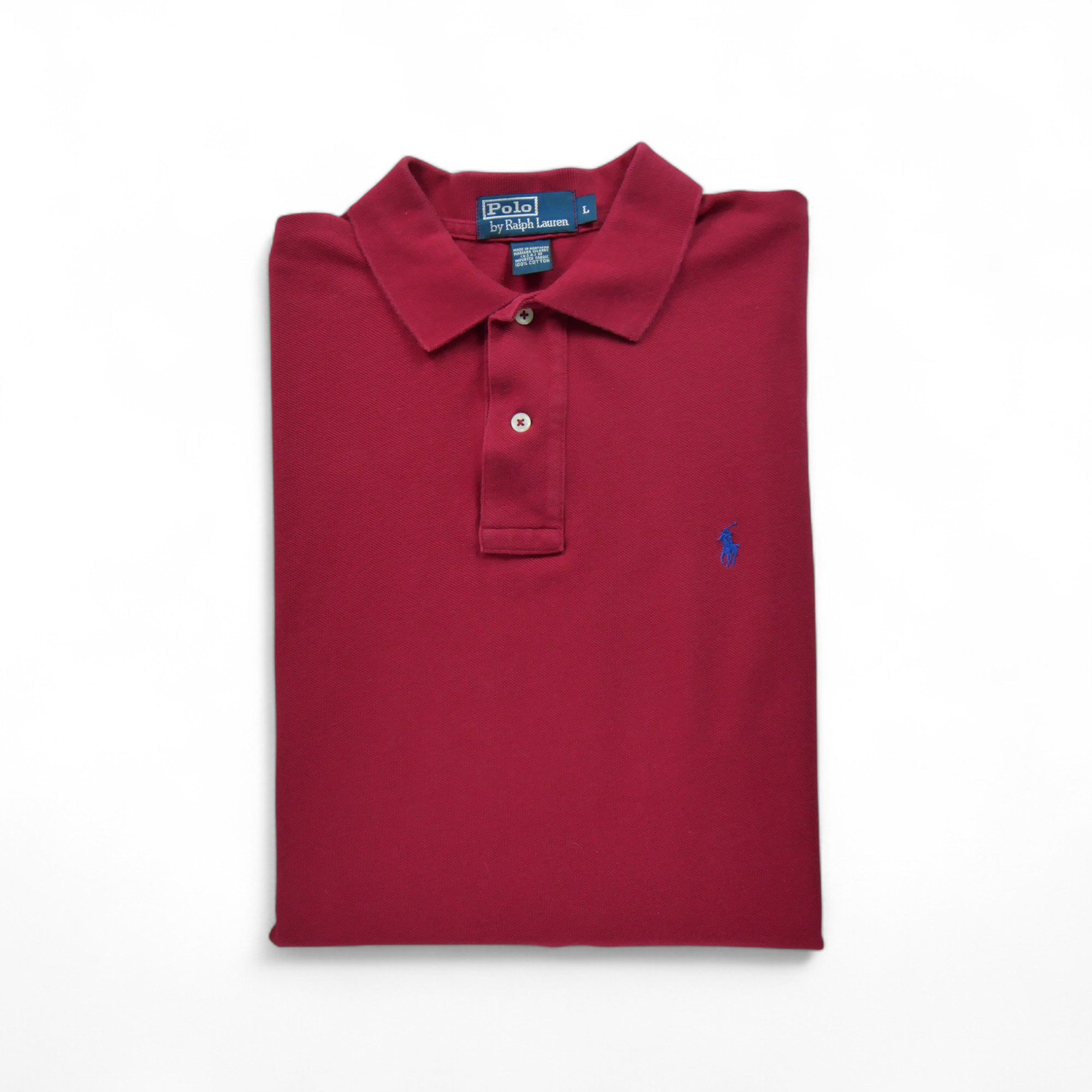 Polo manches longues Homme Made in USA - Excellent état