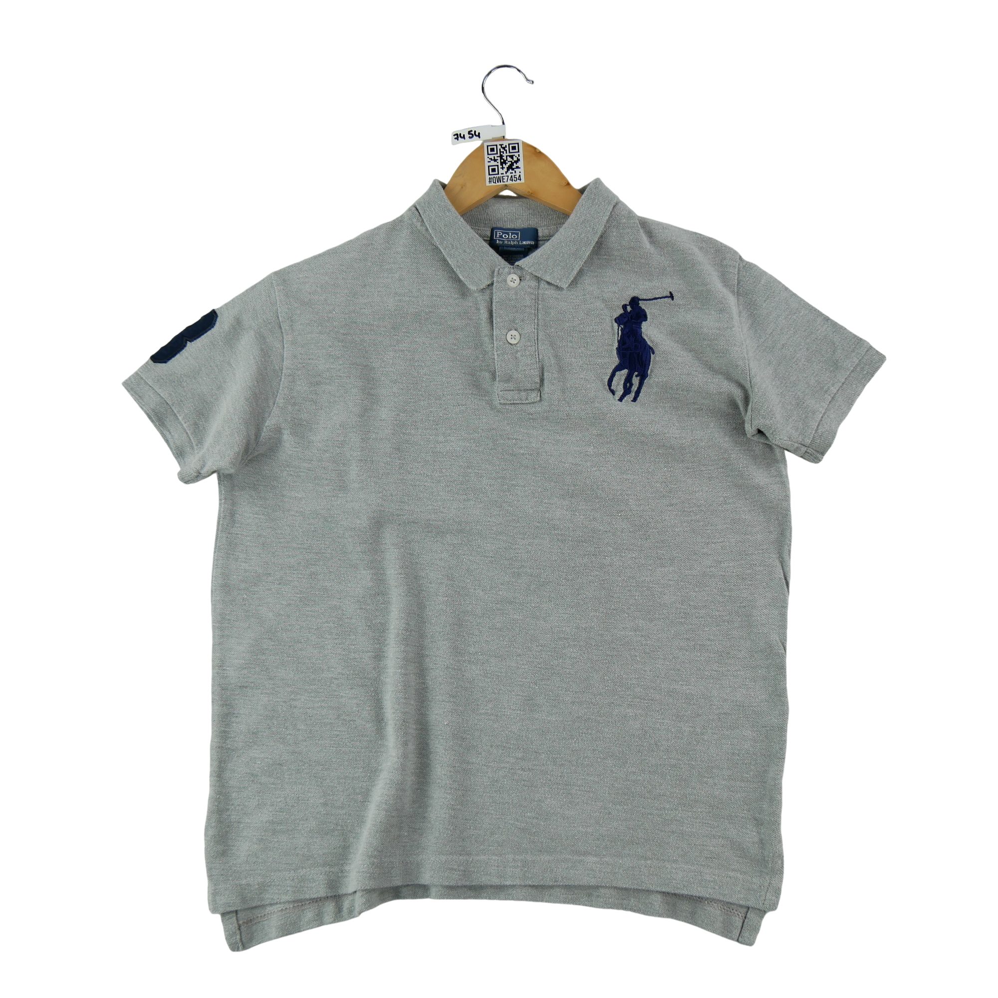 Polo manches courtes Homme  Gris 1
