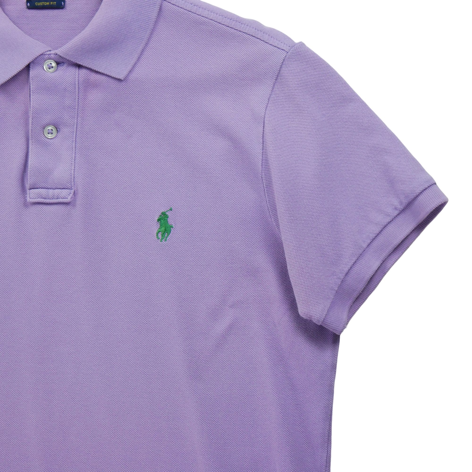 Polo manches courtes Homme  Violet 3