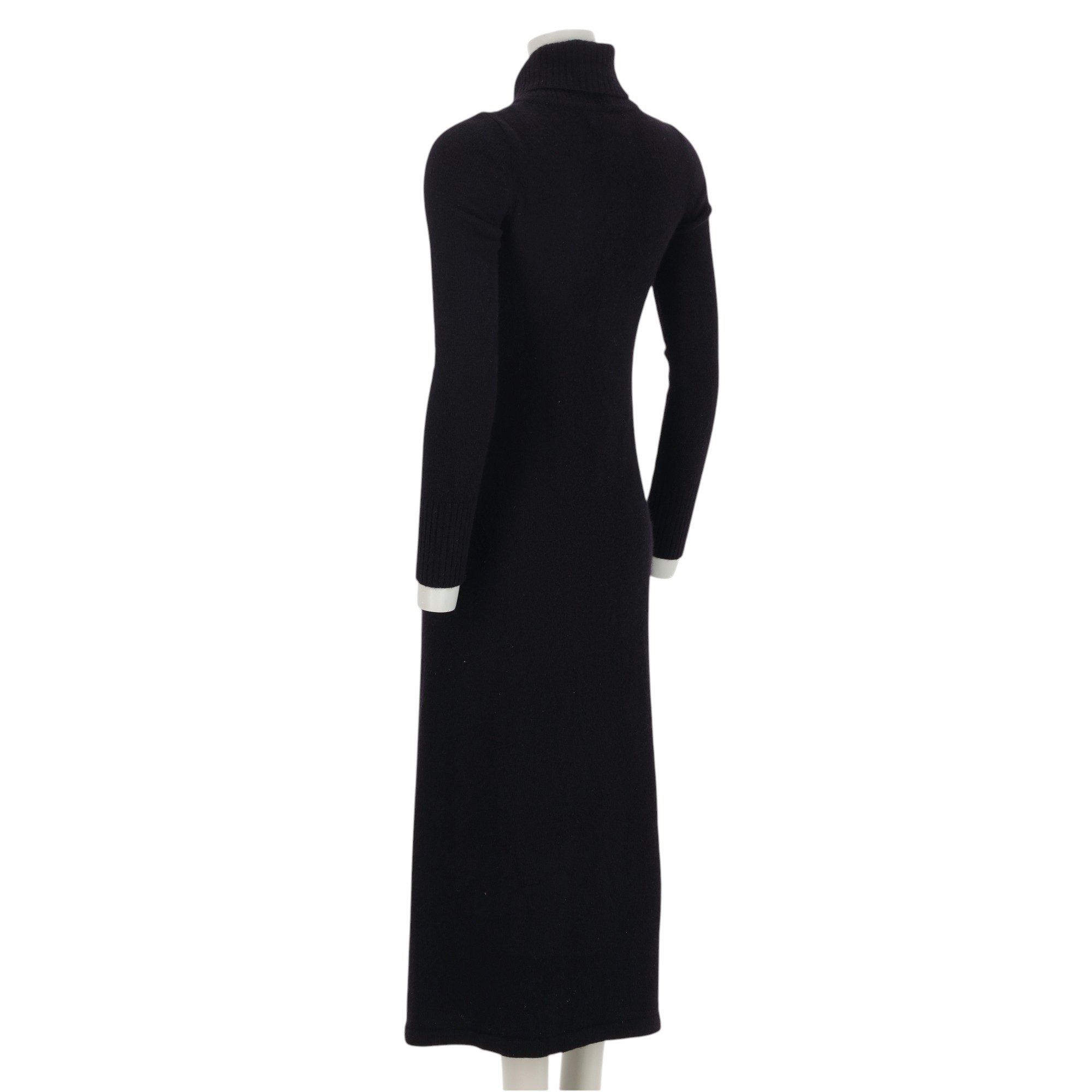Robe Femme en laine Noir 4