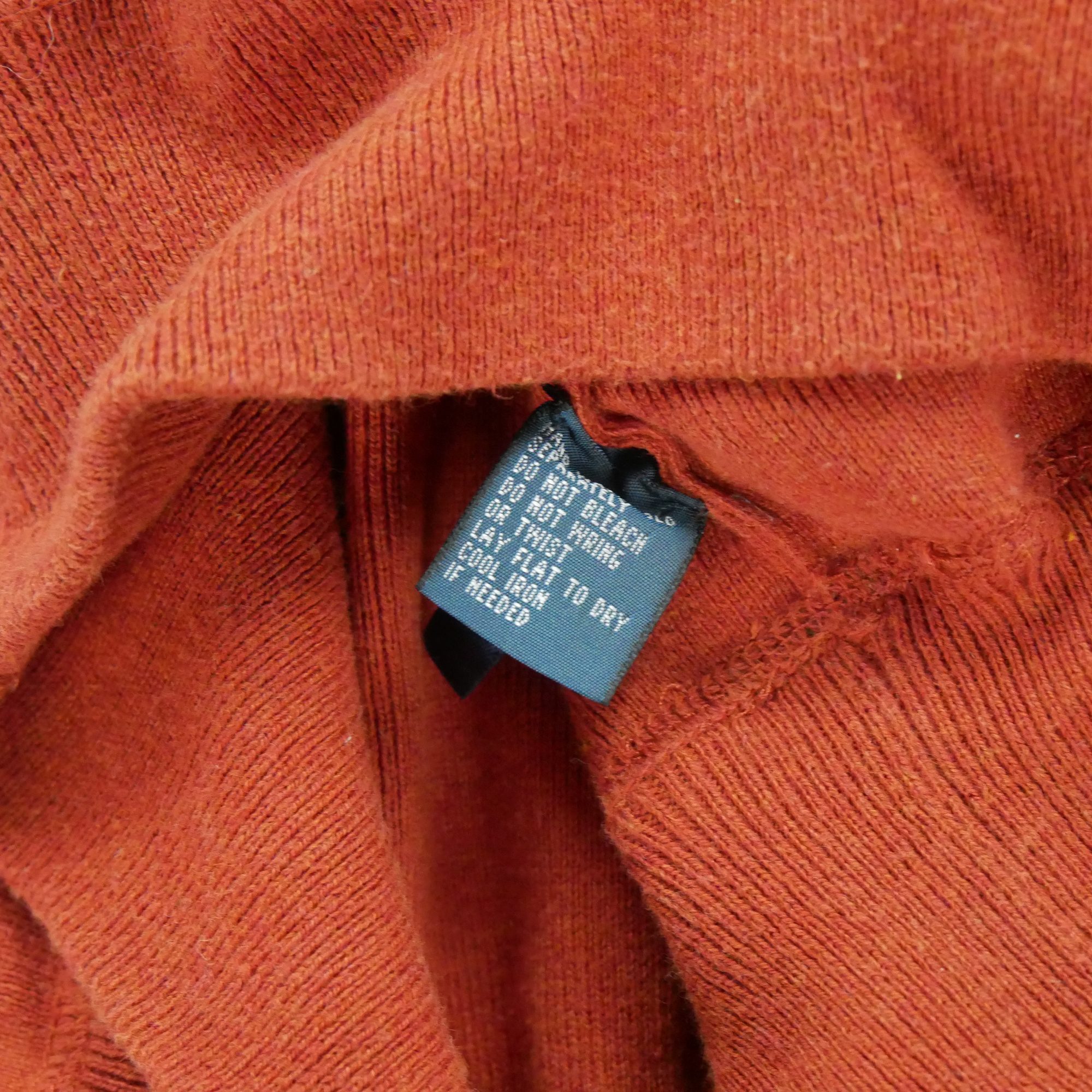 Pull Homme  Col rond Orange 7