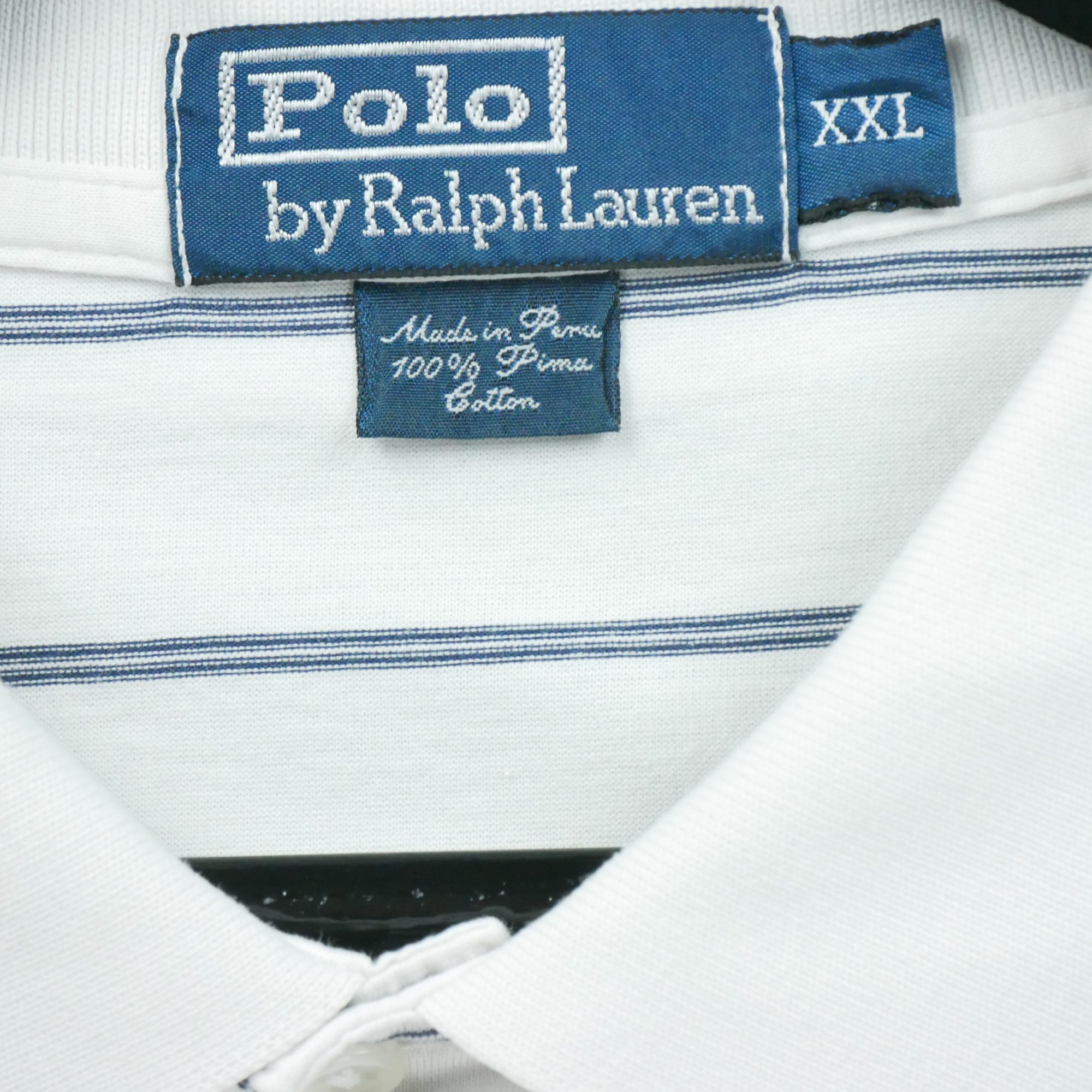 Polo manches courtes Homme  Blanc 7