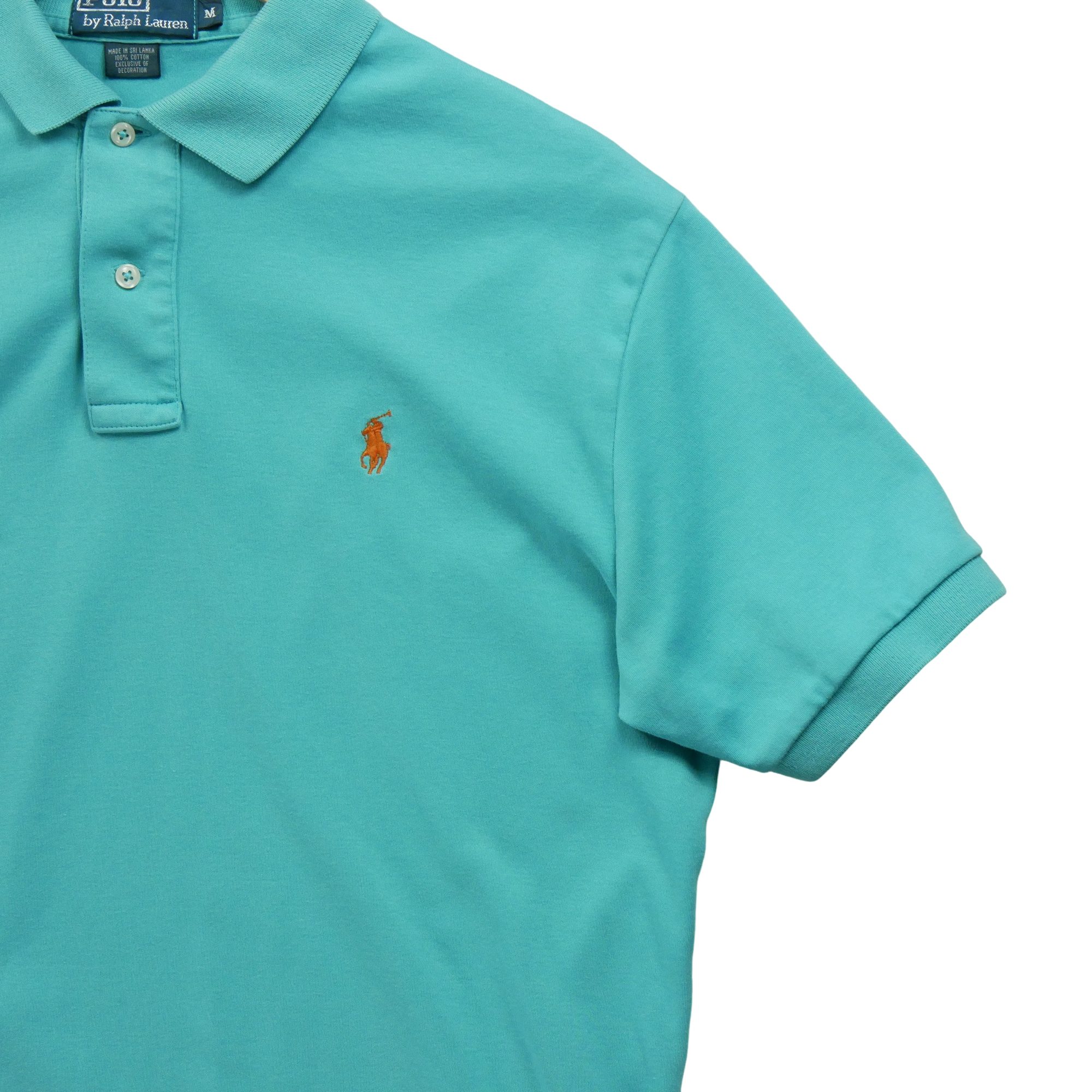 Polo manches courtes Homme  Turquoise 3
