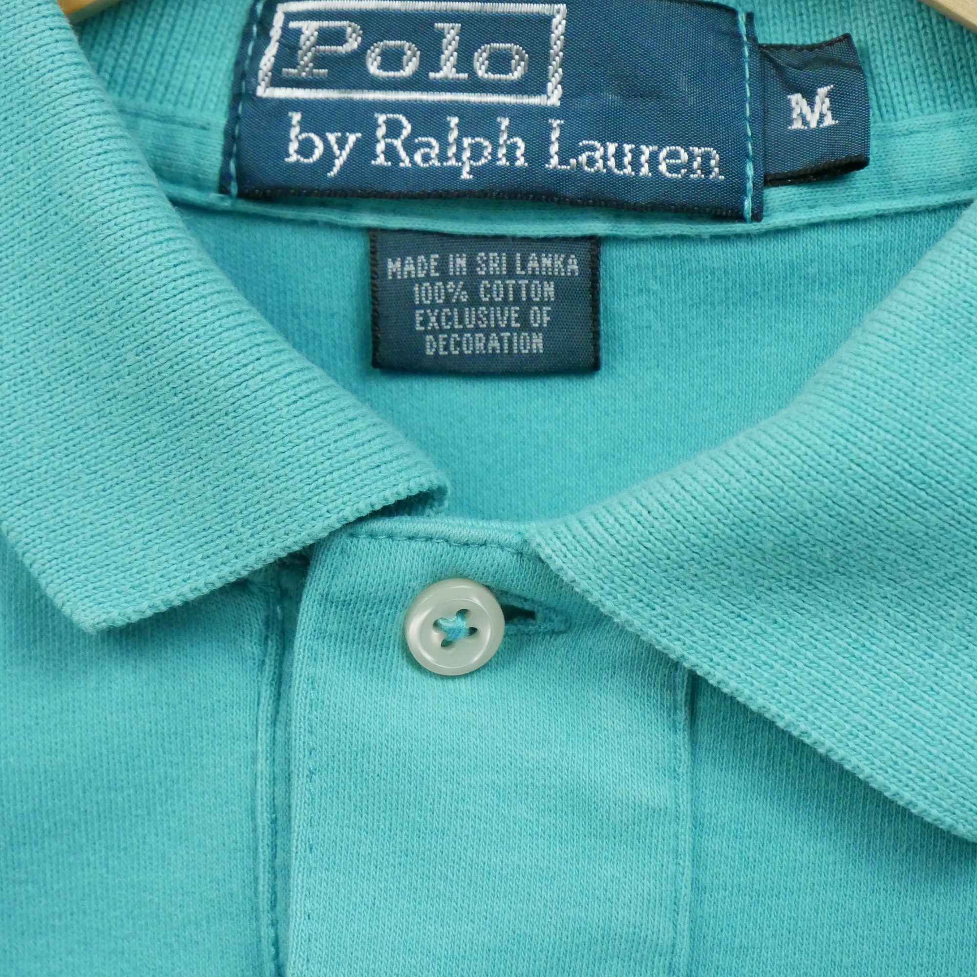 Polo manches courtes Homme  Turquoise 8