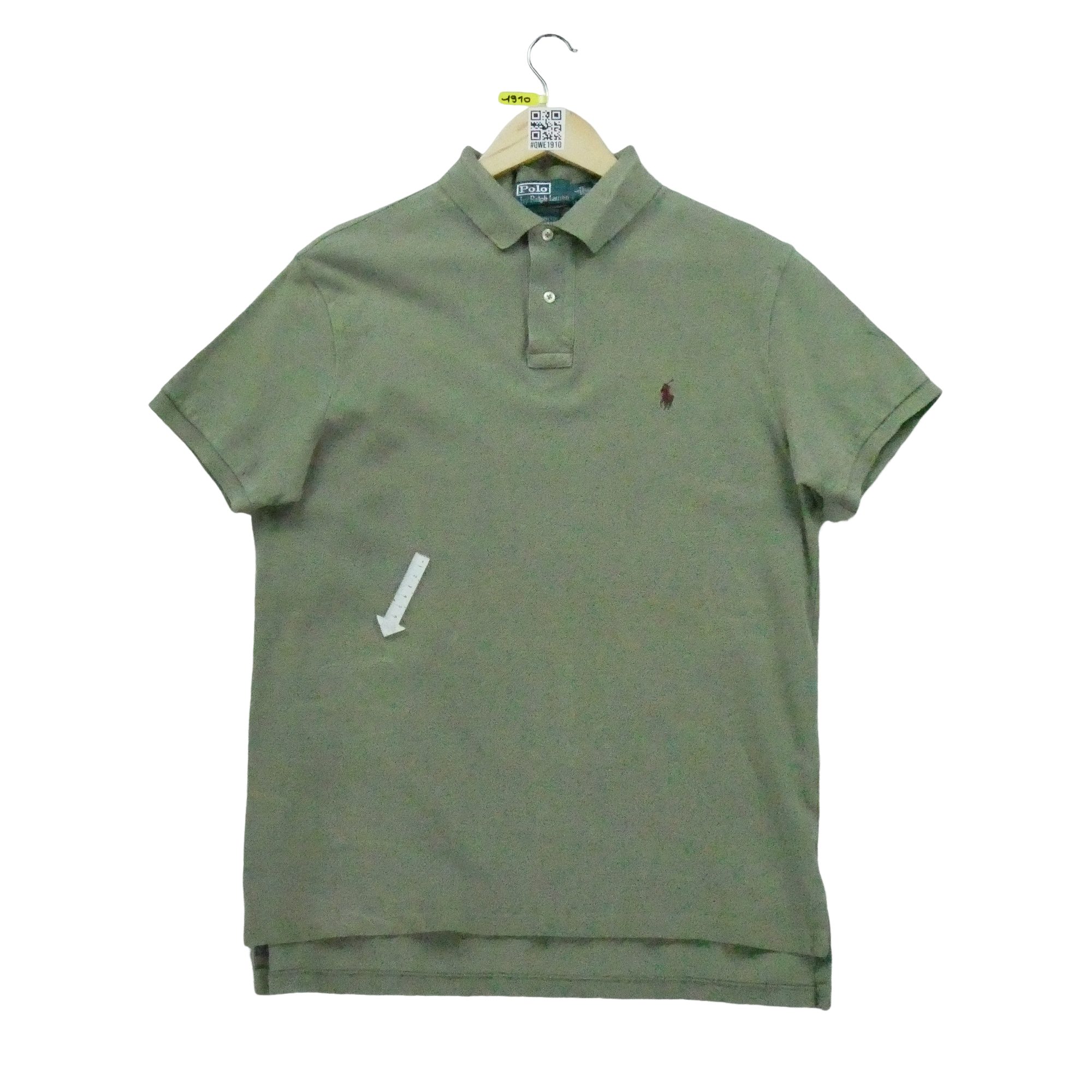 Polo manches courtes Homme  Kaki 5