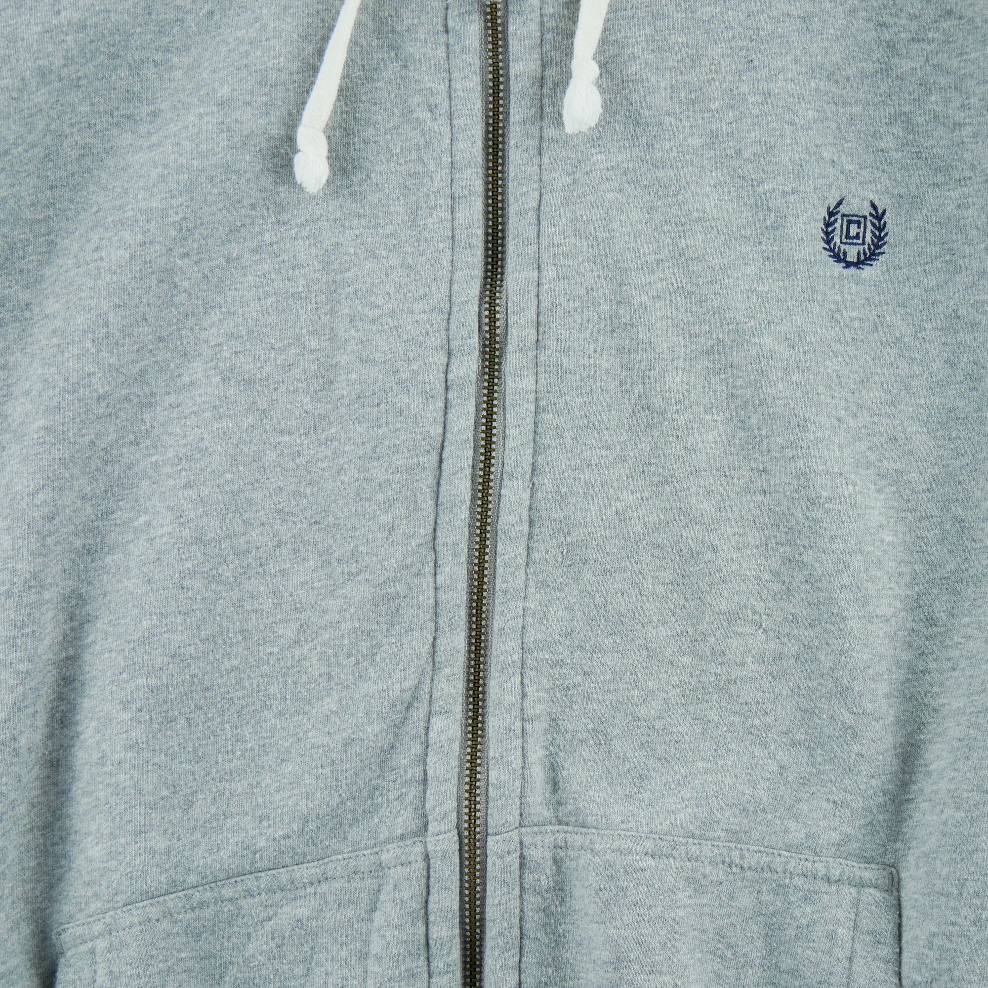 Sweat à capuche Homme  full-zip Gris 4