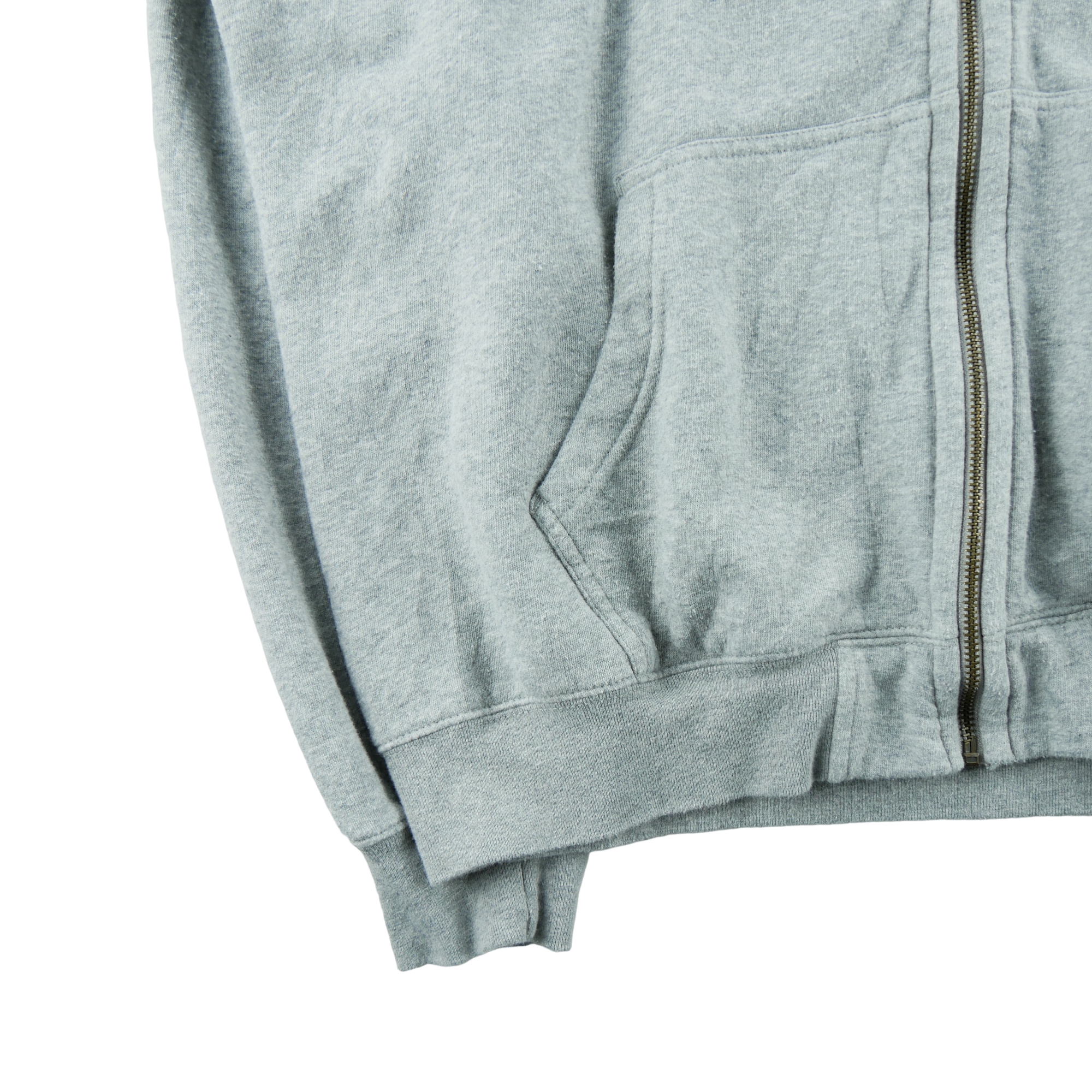 Sweat à capuche Homme  full-zip Gris 5