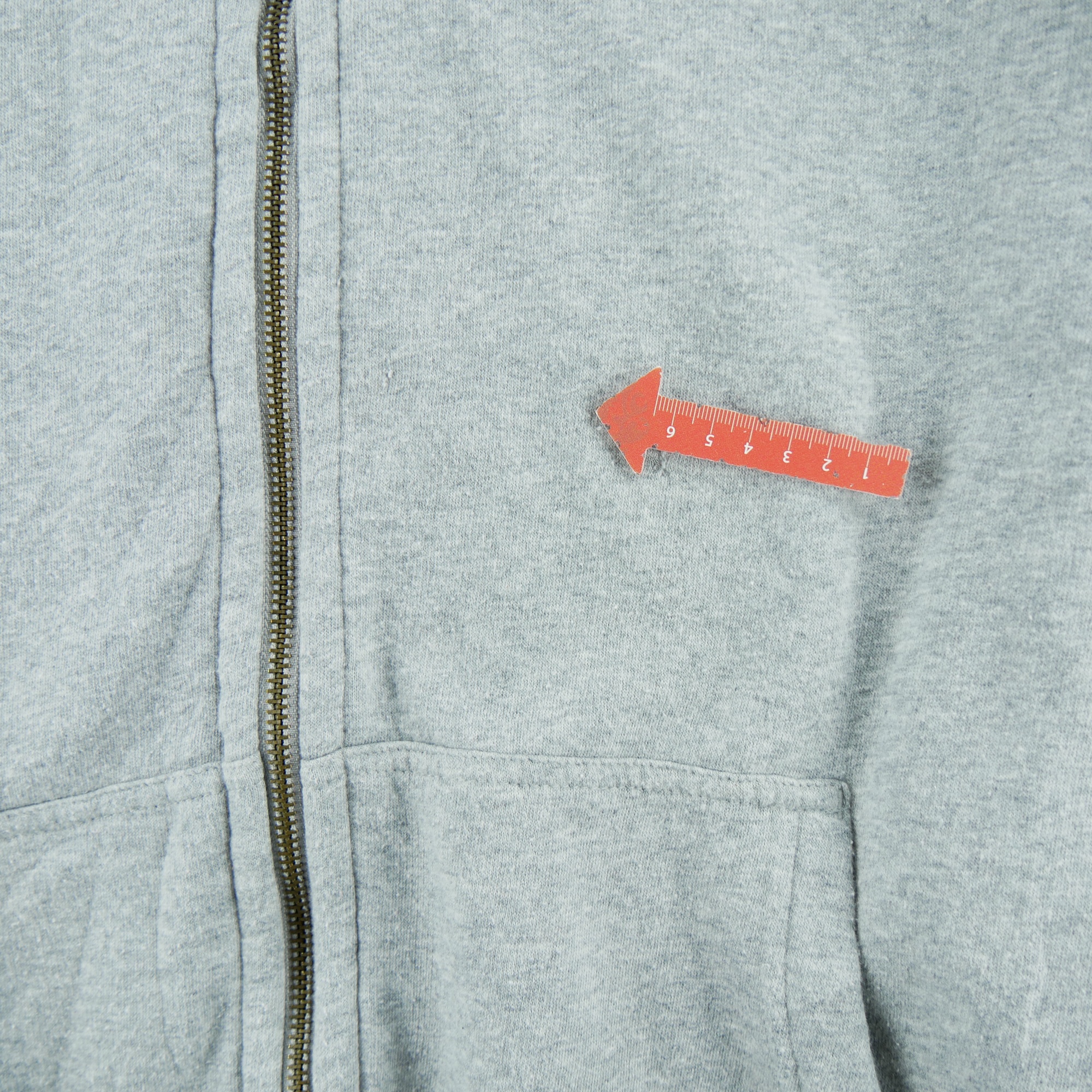 Sweat à capuche Homme  full-zip Gris 7