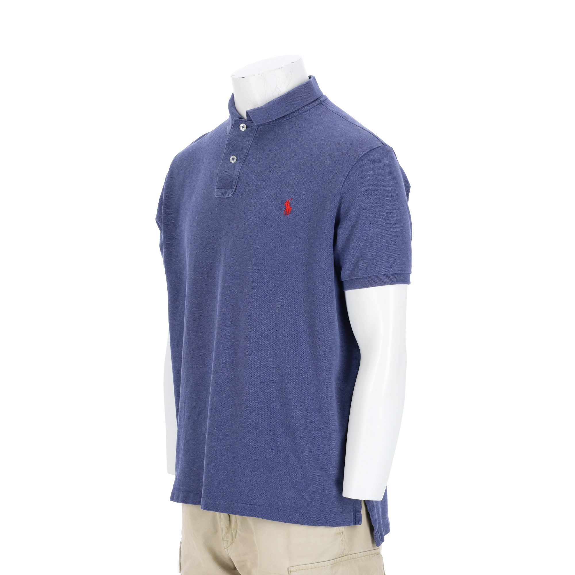 Polo manches courtes Homme  Bleu 4